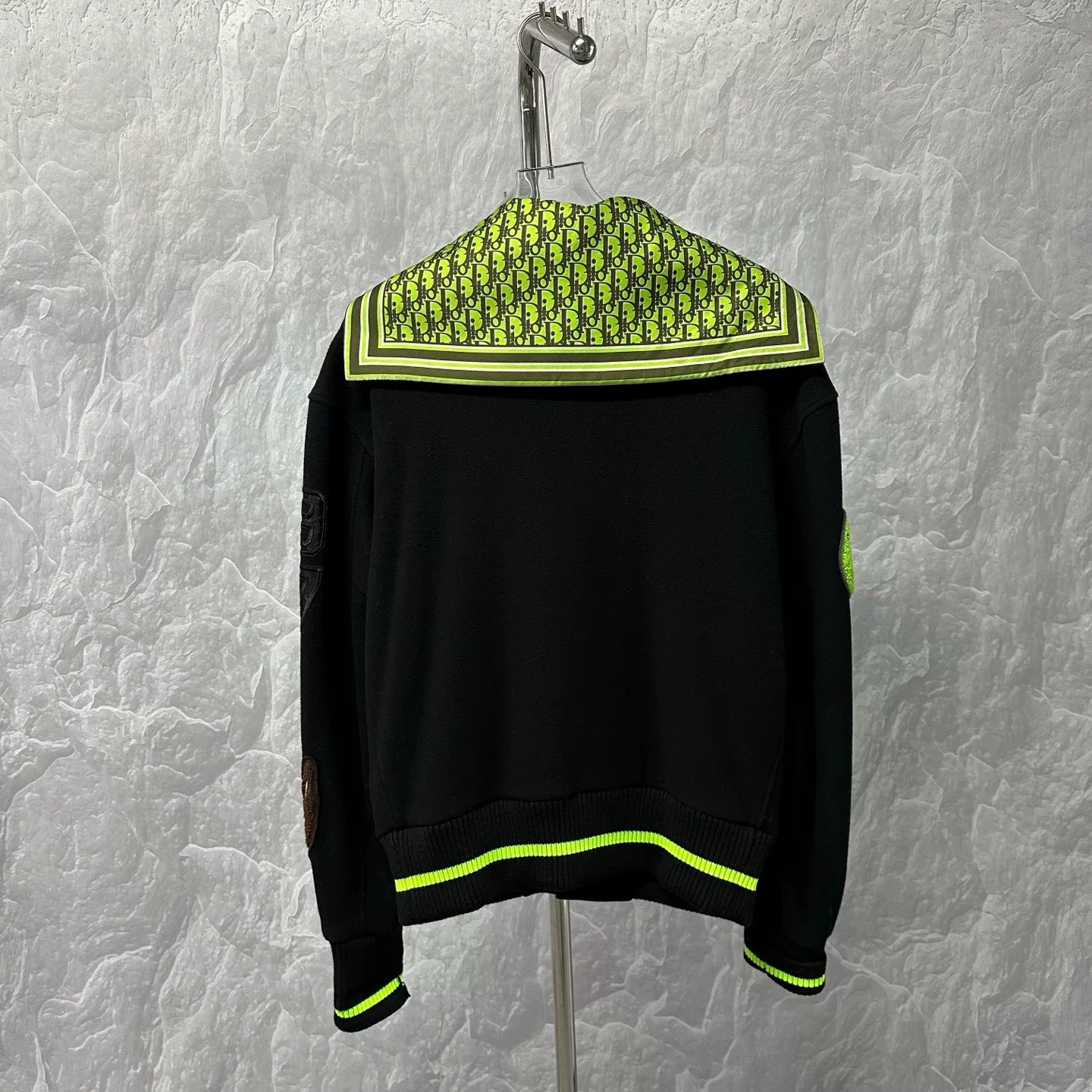 Louis Vuitton SS26 Ski Logo Wool Sweater — back