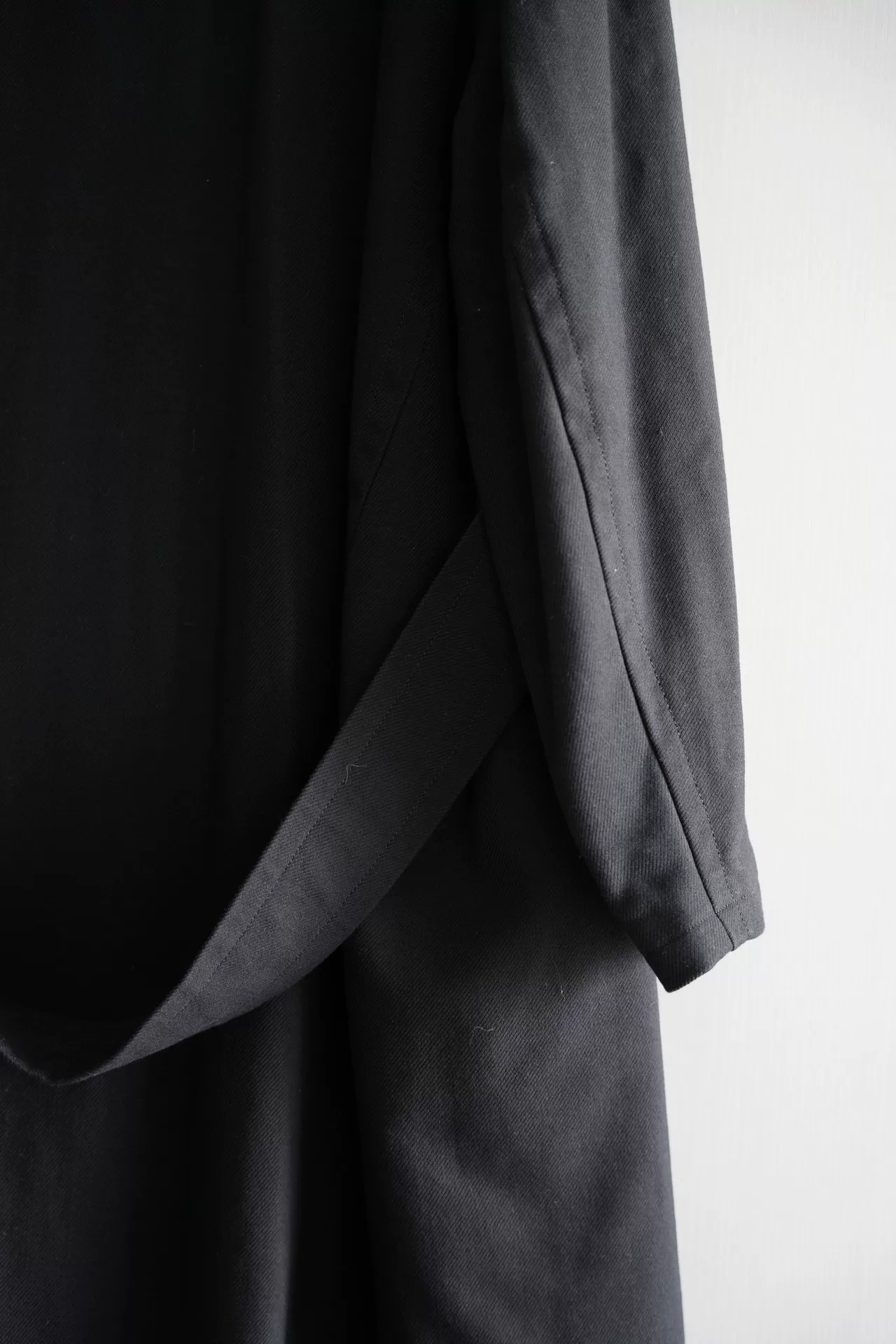 Yohji Yamamoto 15AW Leather Collar Coat — label