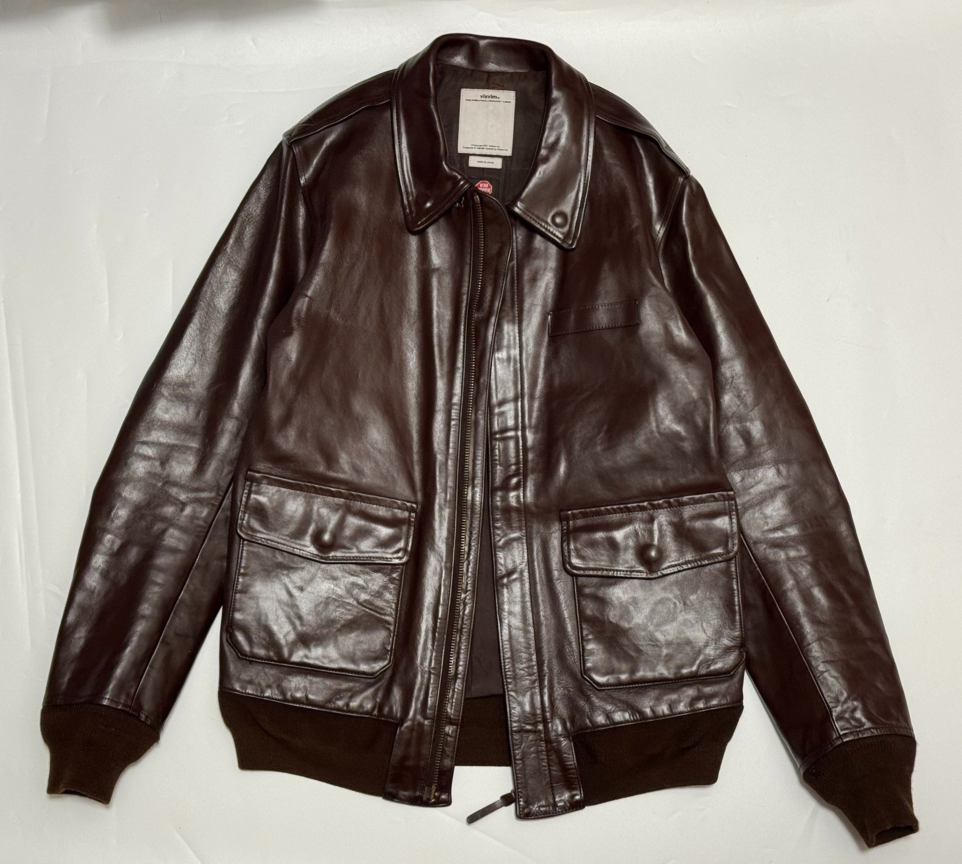 VISVIM 11-12FW ELMENDORF Horsehide Jacket