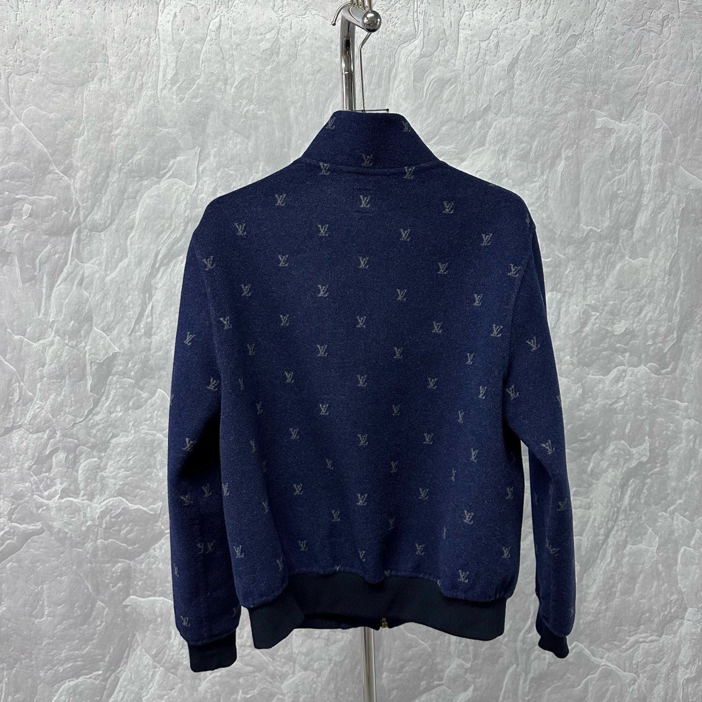 Louis Vuitton SS25 Double-Sided Monogram Wool Jacket — front