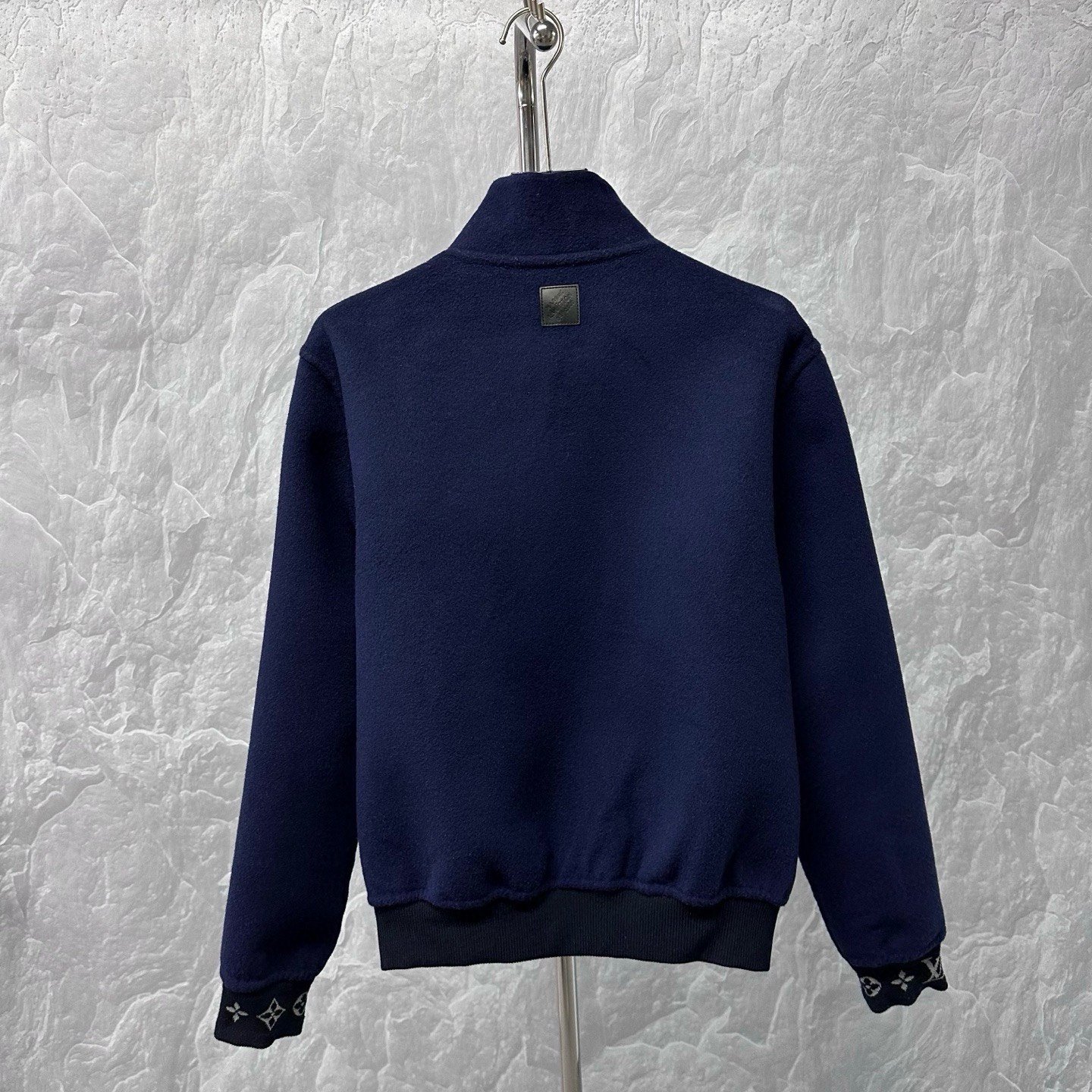Louis Vuitton SS25 Double-Sided Monogram Wool Jacket — back