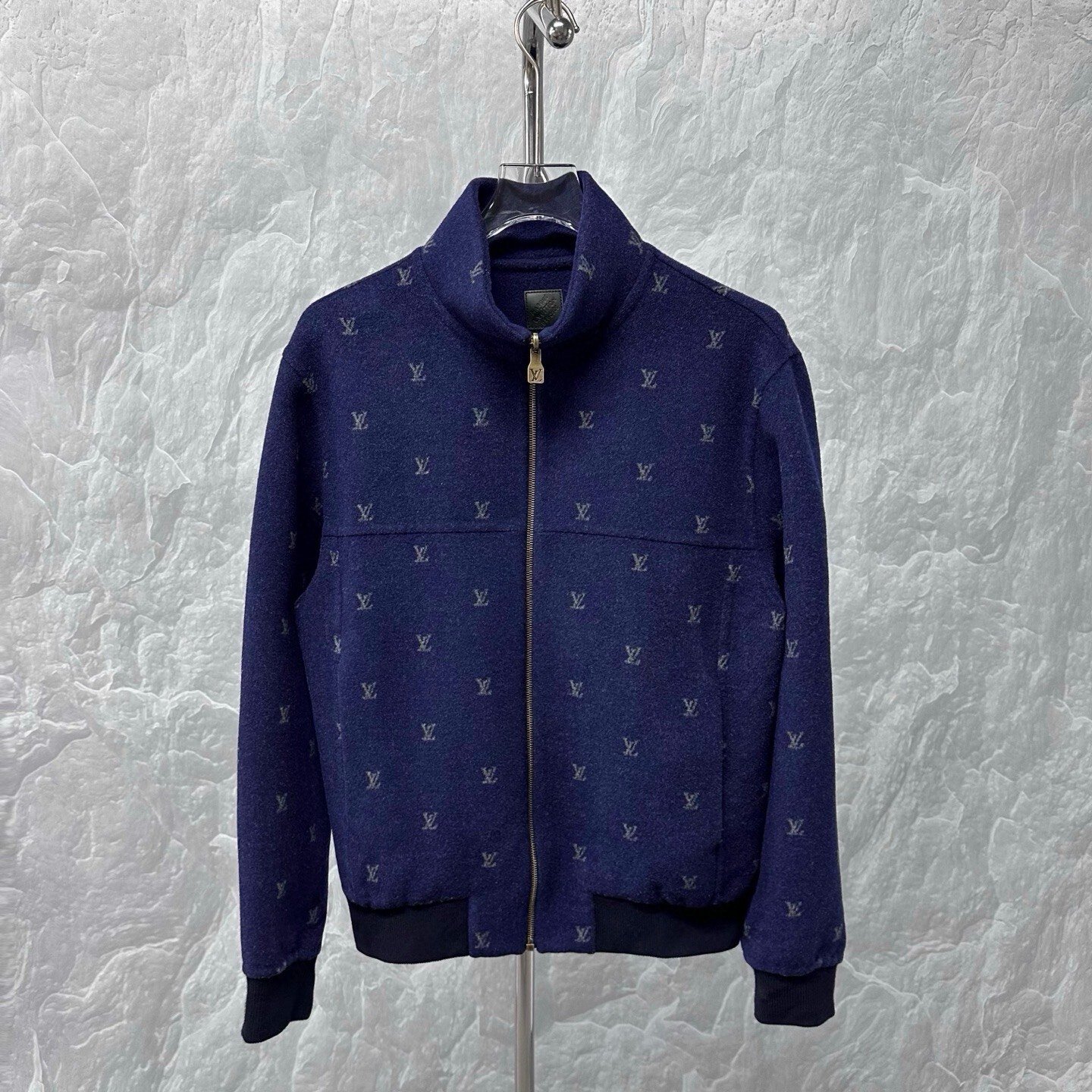 Louis Vuitton SS25 Double-Sided Monogram Wool Jacket