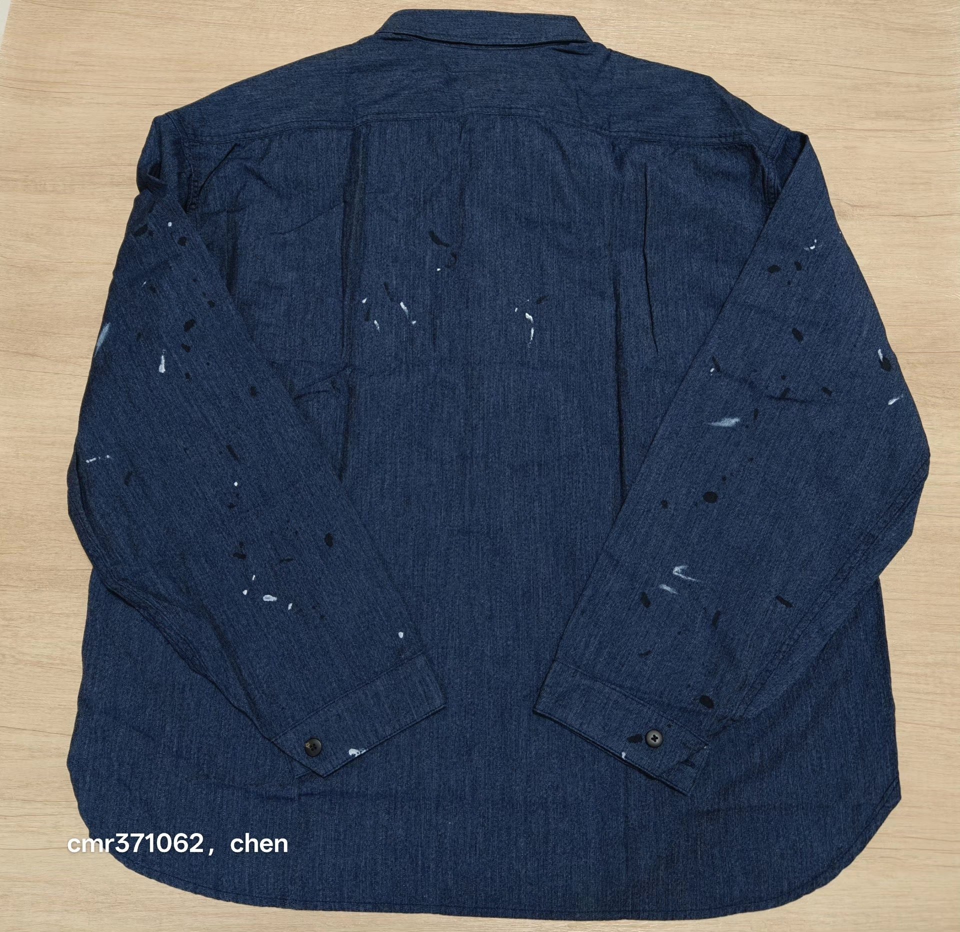 VISVIM 26SS 1910 P.O. CHAMBRAY L/S — label