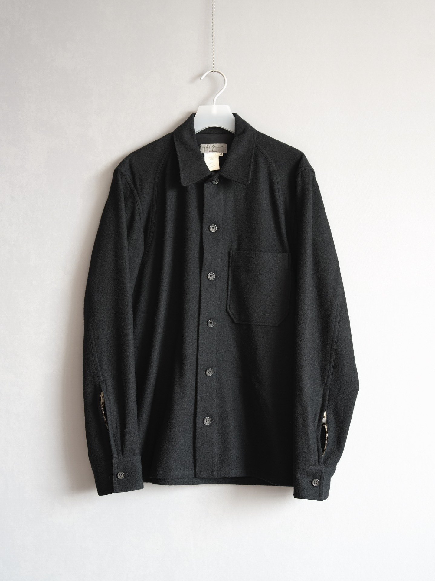 Yohji Yamamoto 00AW Zip Shirt