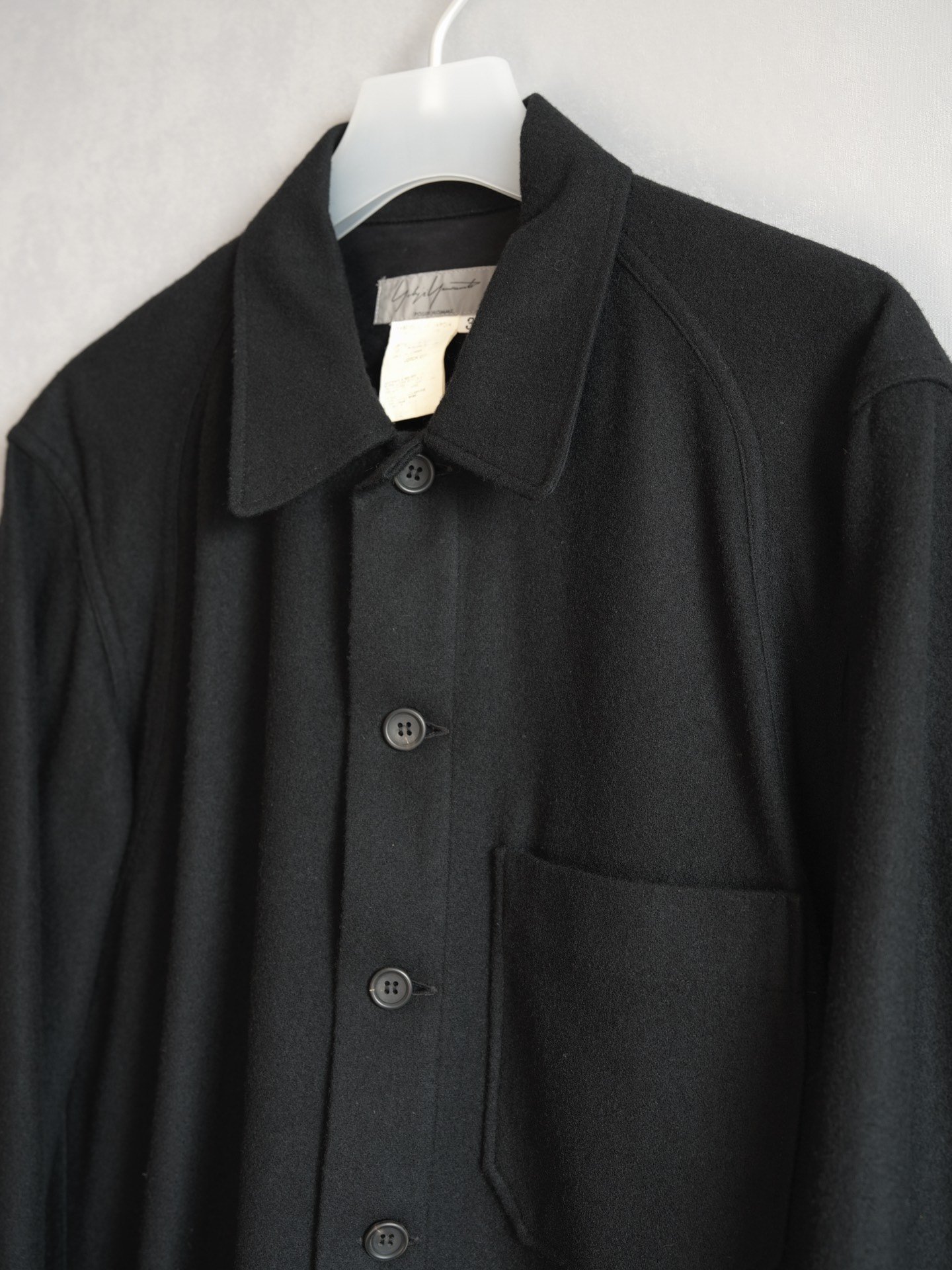 Yohji Yamamoto 00AW Zip Shirt — front