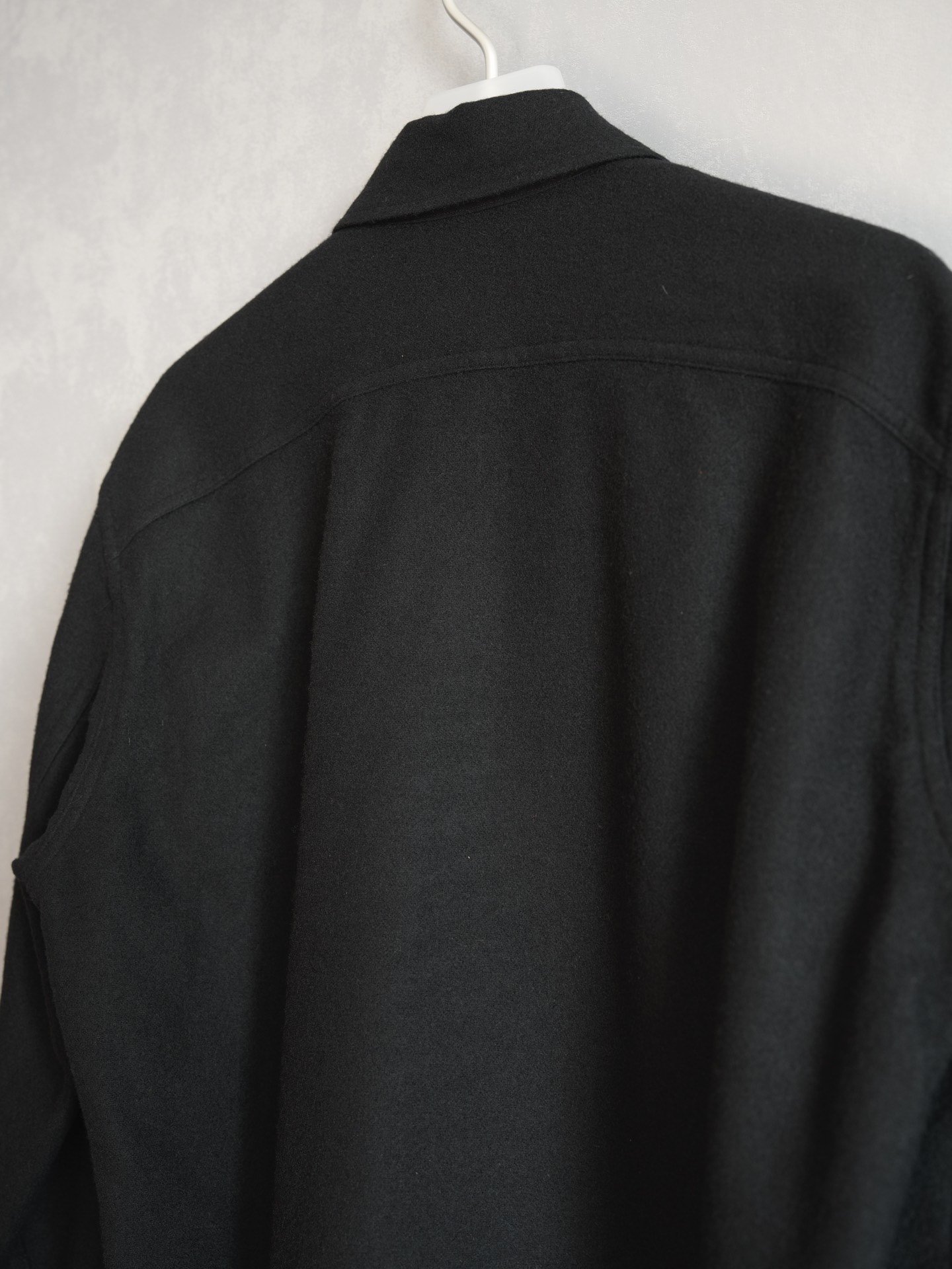 Yohji Yamamoto 00AW Zip Shirt — back