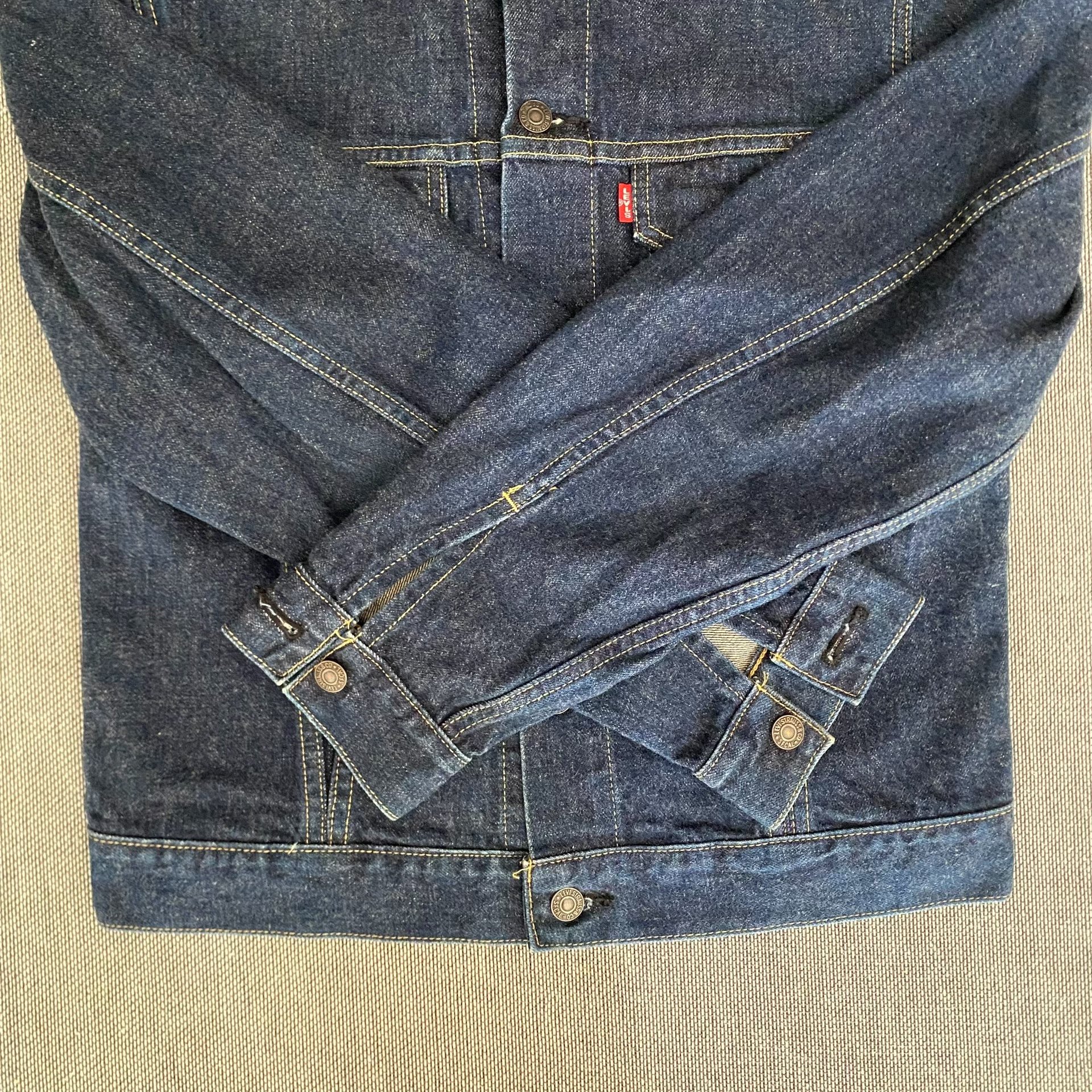 Levi's LVC557 Type 3 Denim Jacket — label
