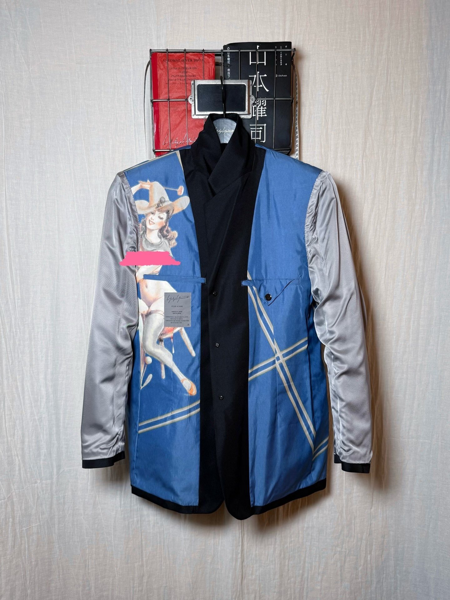 Yohji Yamamoto 01AW Jacket — detail