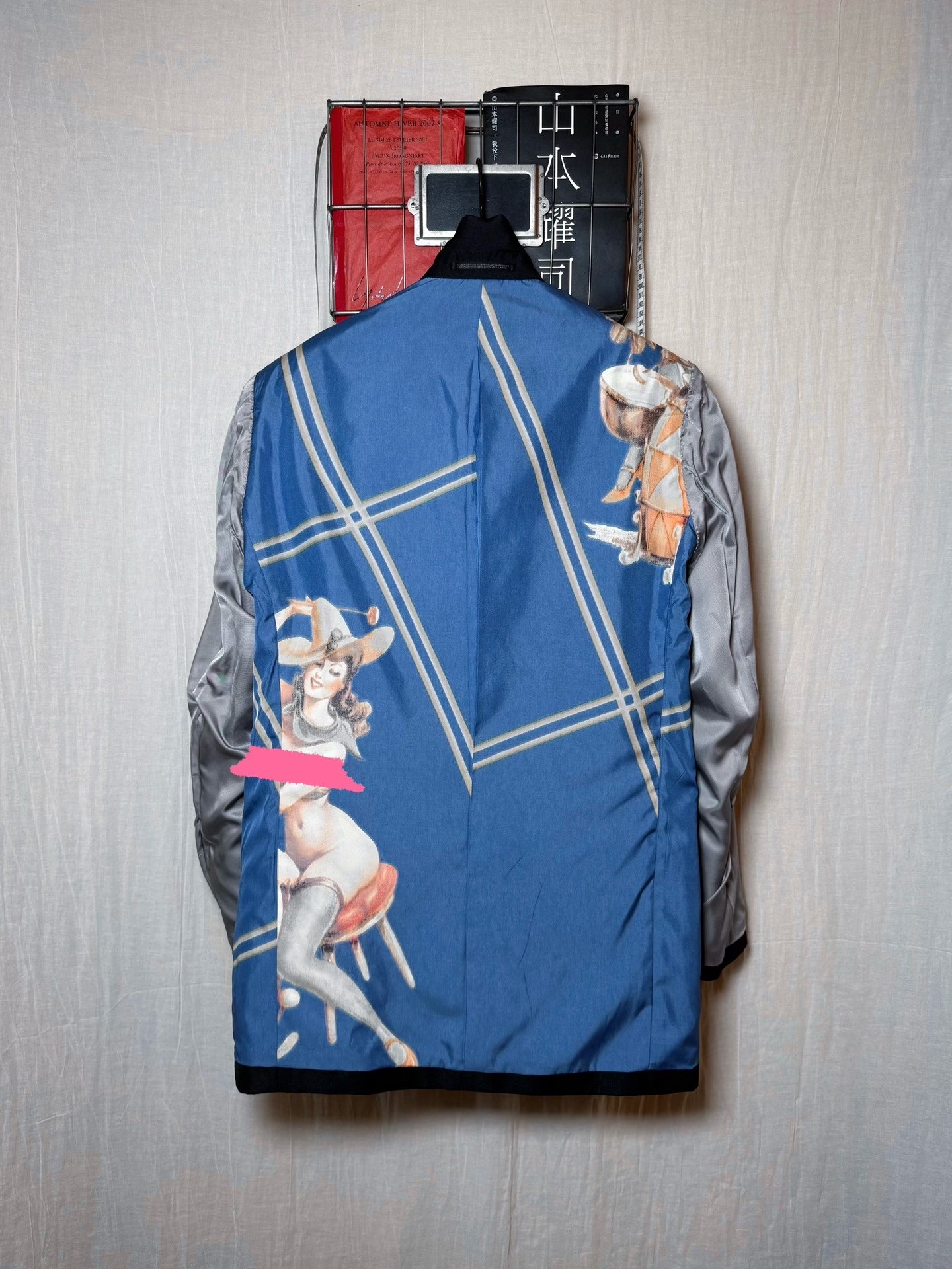Yohji Yamamoto 01AW Jacket — label