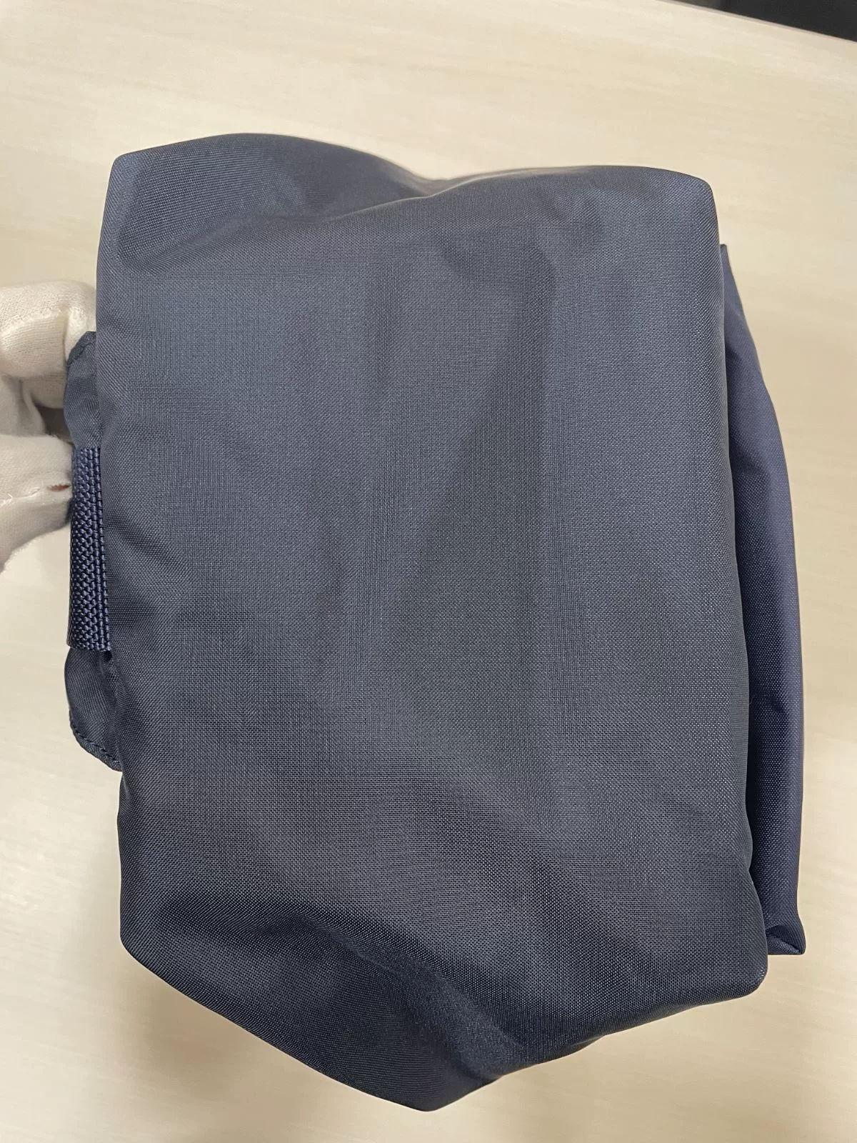 Dark Blue Porter Crossbody Bag — label
