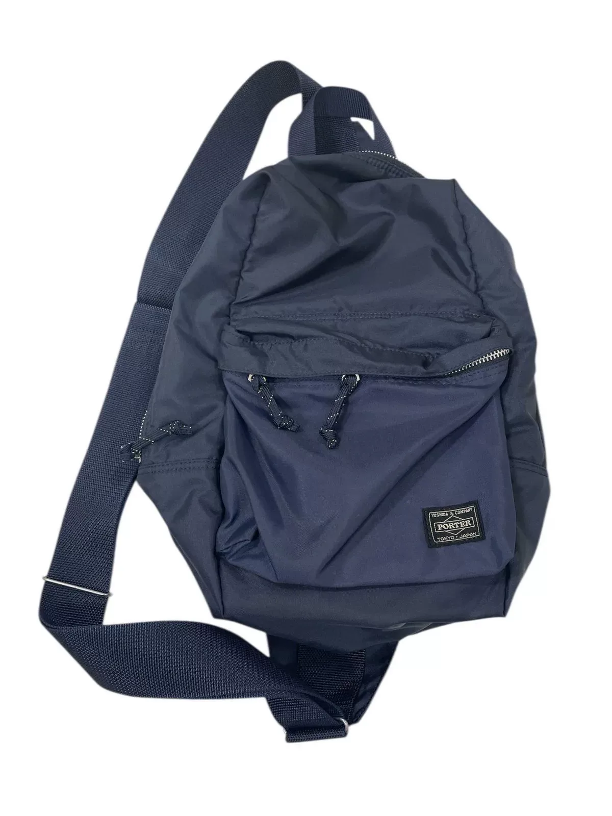 Dark Blue Porter Crossbody Bag — front
