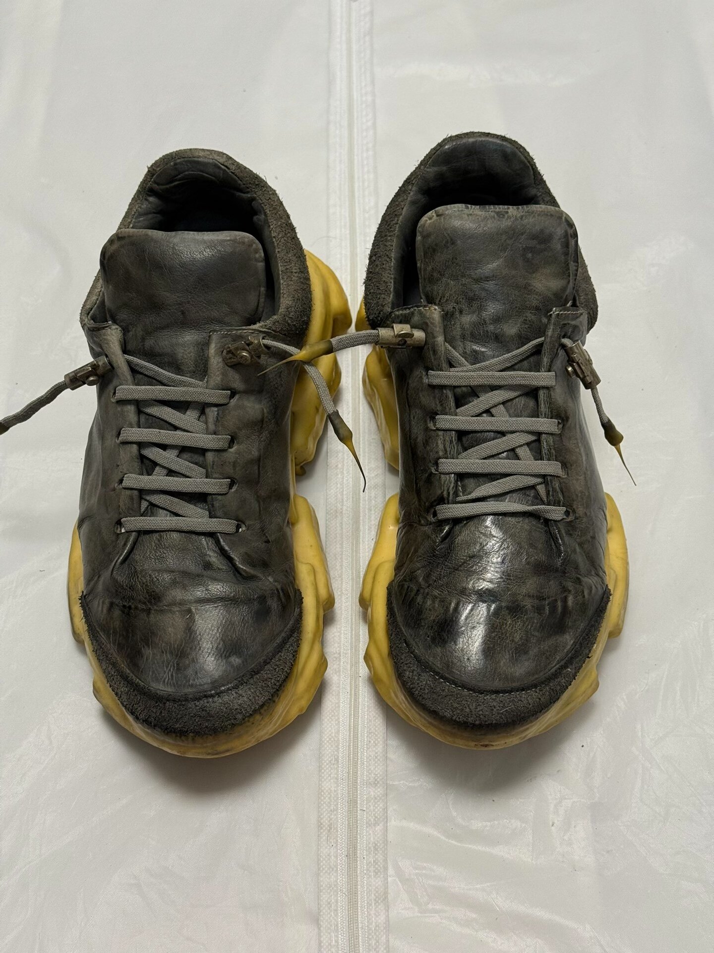 Carol Christian Poell Leather Sneakers — front
