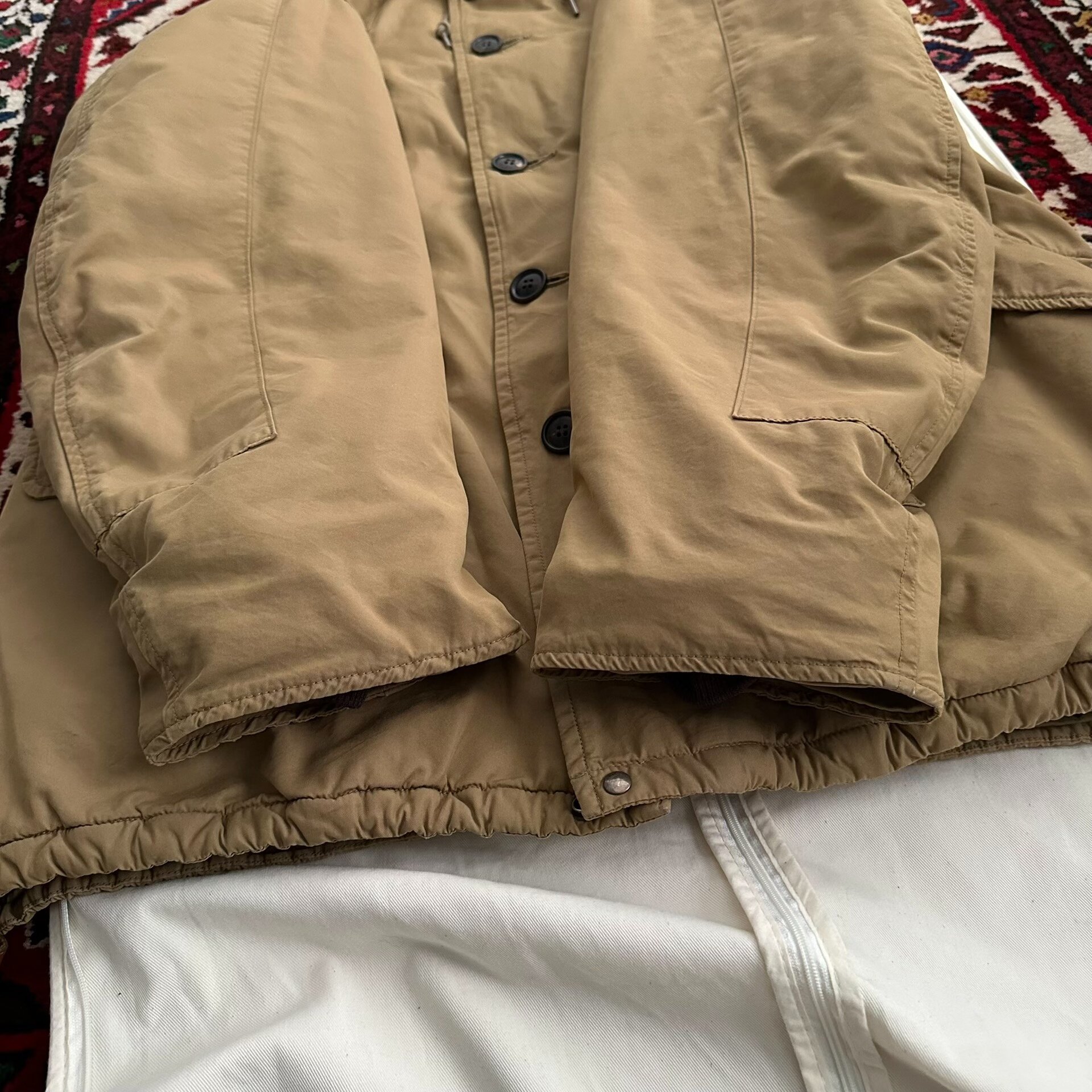 Visvim 19AW Wright Field Parka — label