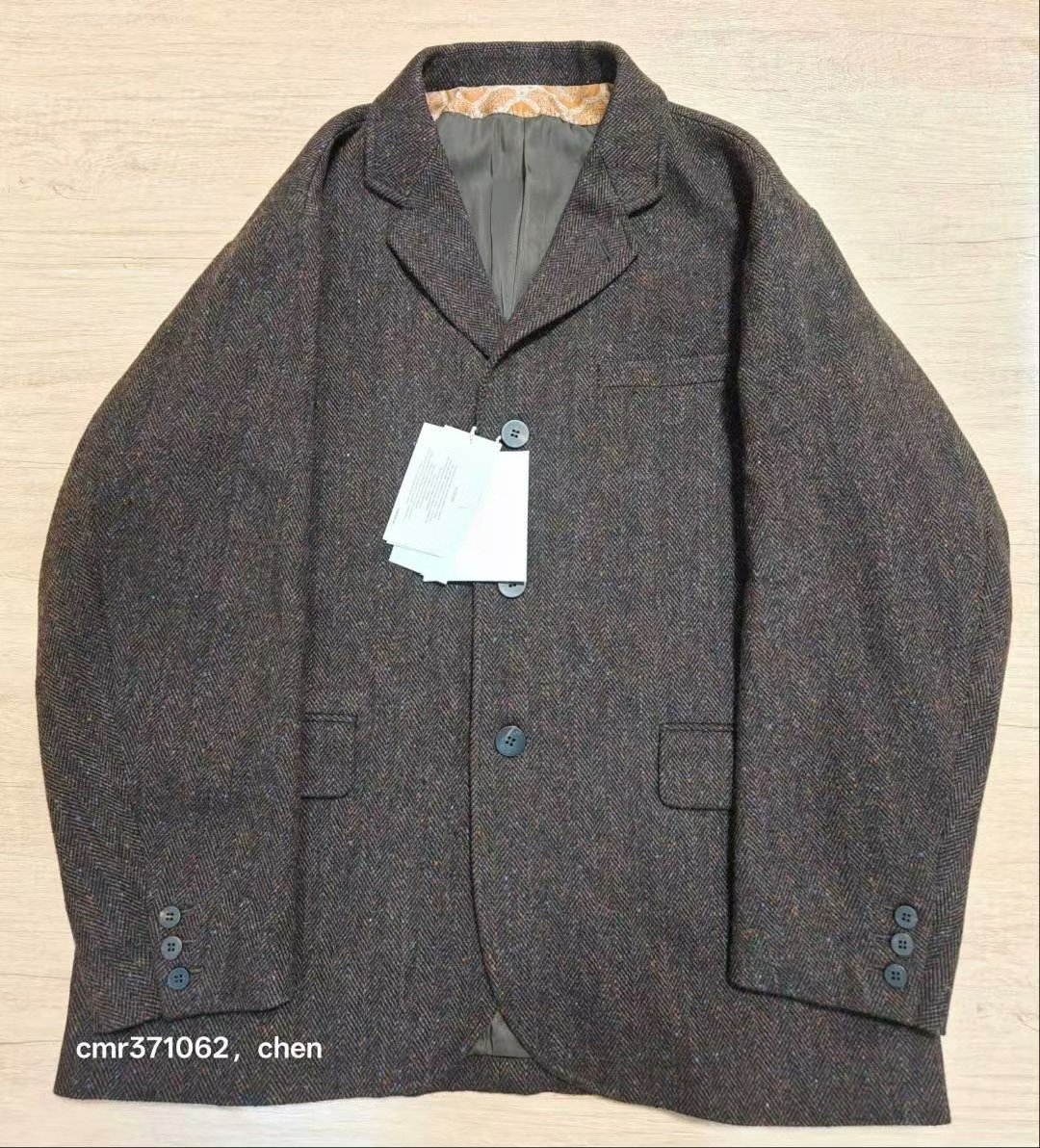 VISVIM 24AW BOWEN BLAZER DONEGAL TWEEN
