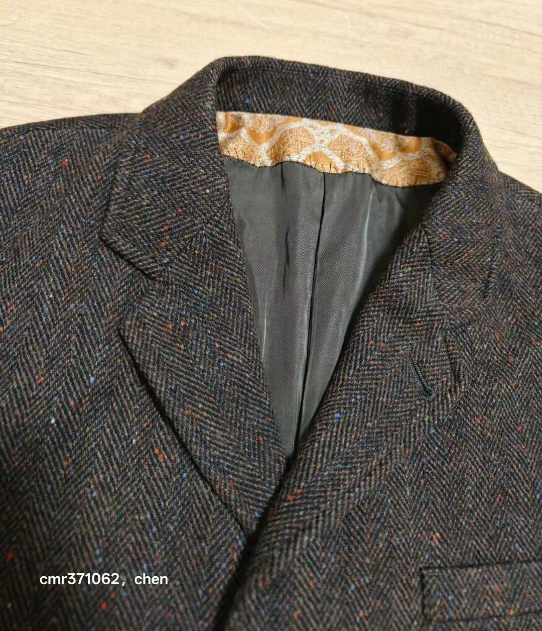 VISVIM 24AW BOWEN BLAZER DONEGAL TWEEN — front