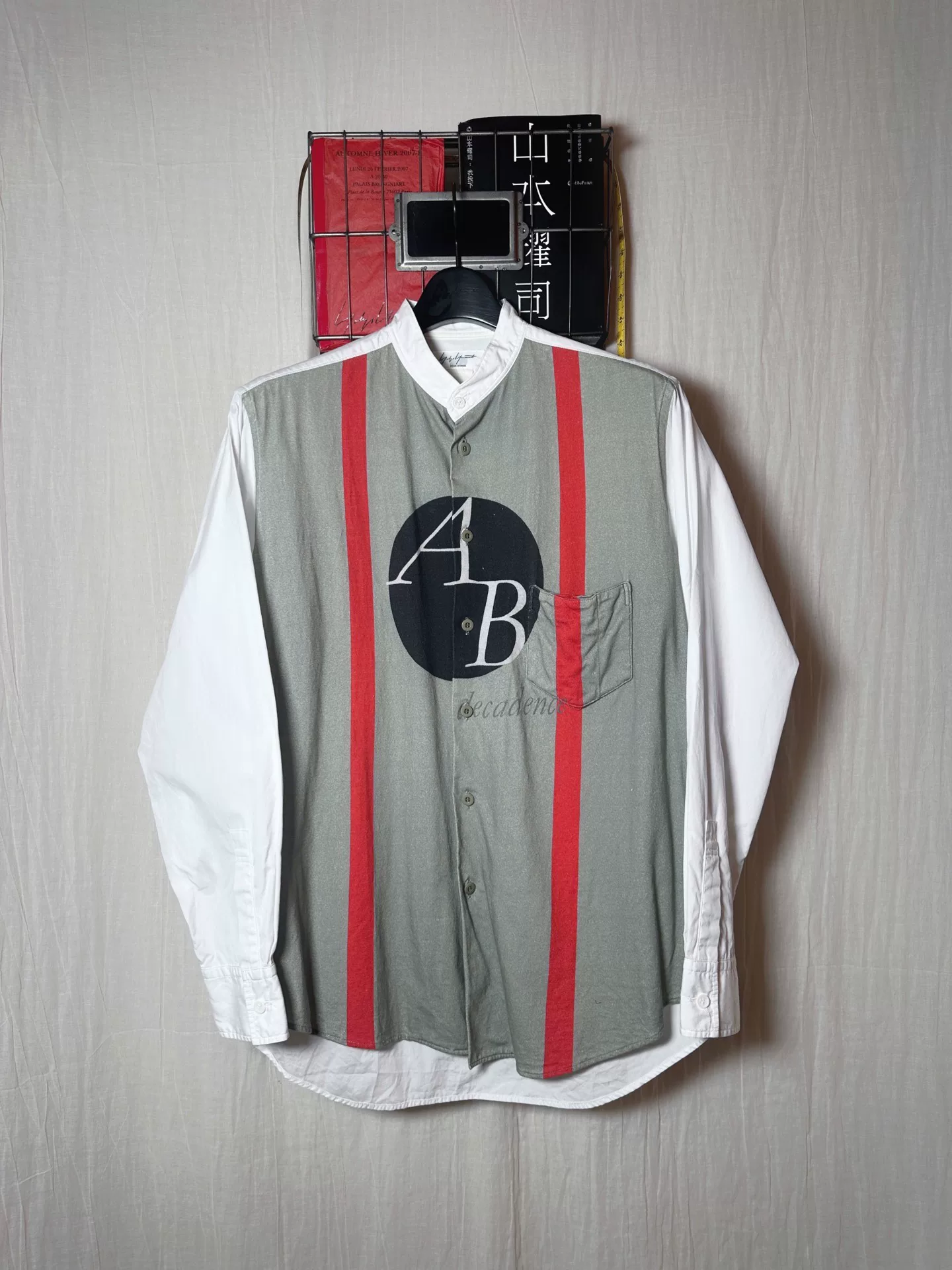 Yohji Yamamoto 07SS Henley Shirt — back