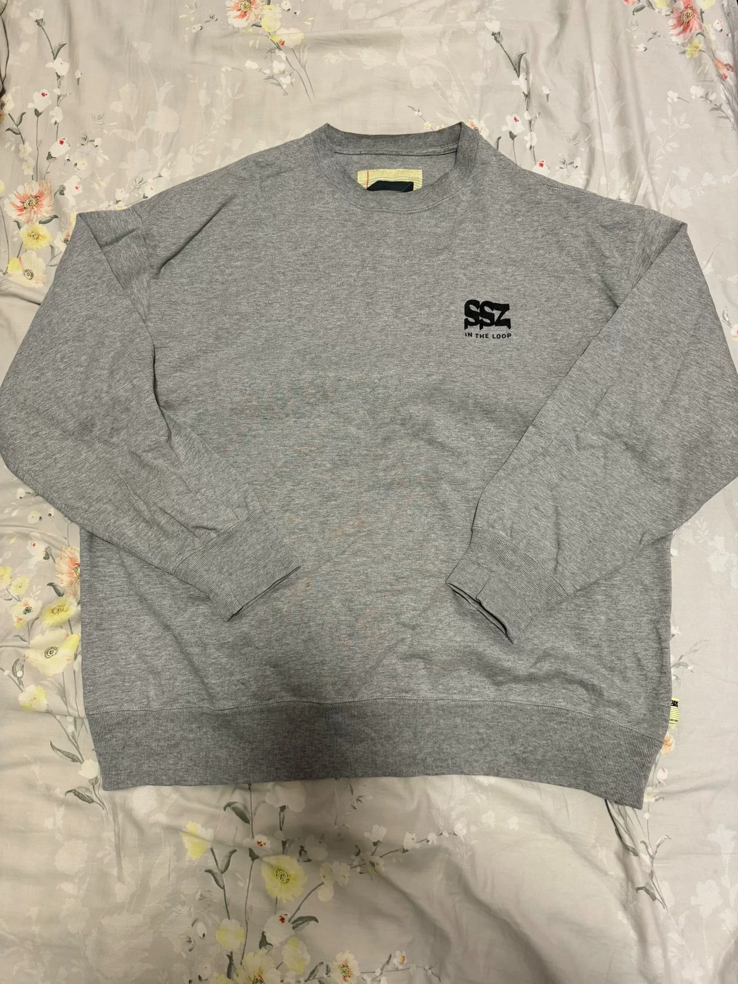 Beams SSZ 20AW Gray Crewneck Sweatshirt