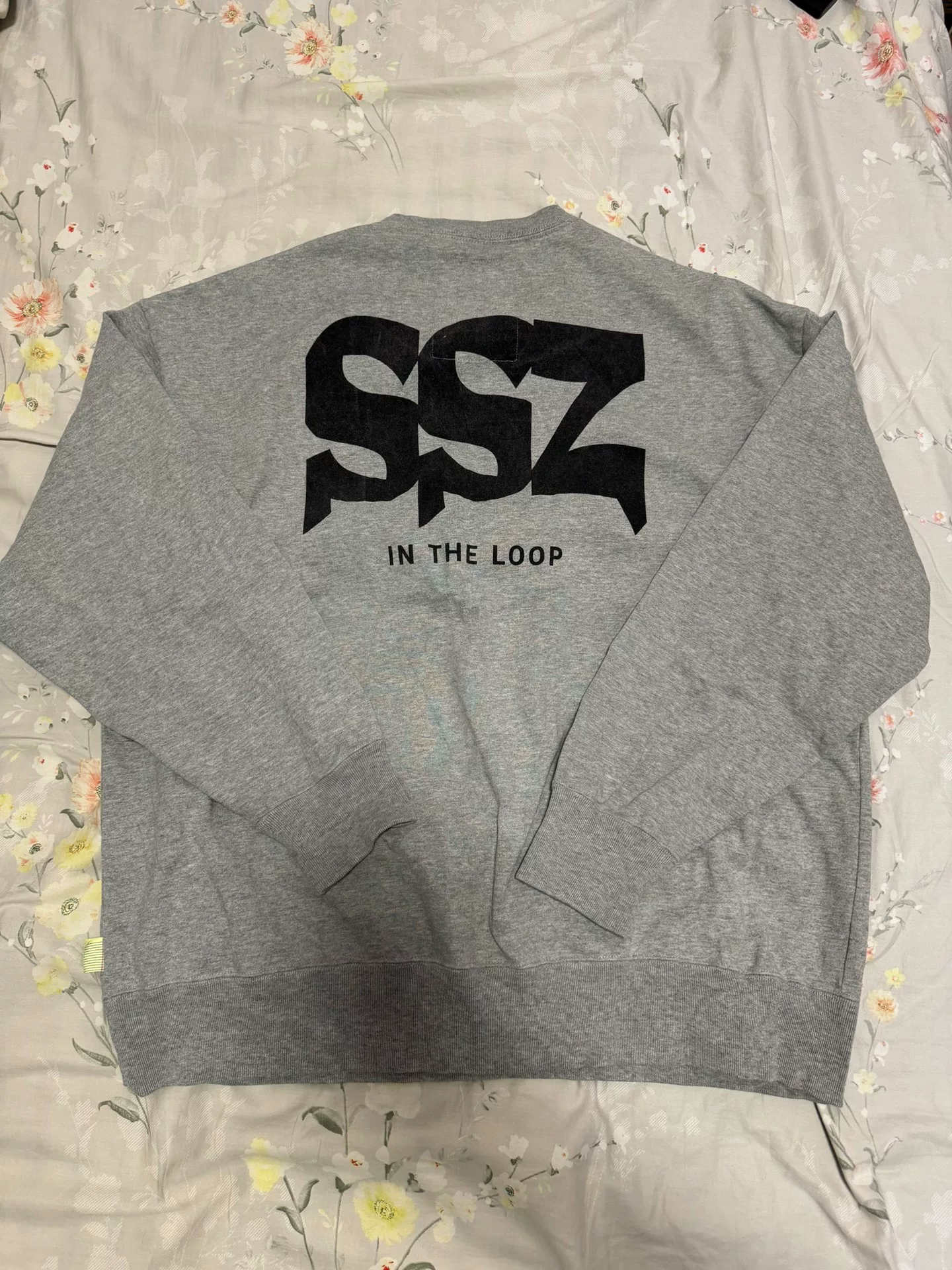 Beams SSZ 20AW Gray Crewneck Sweatshirt — front