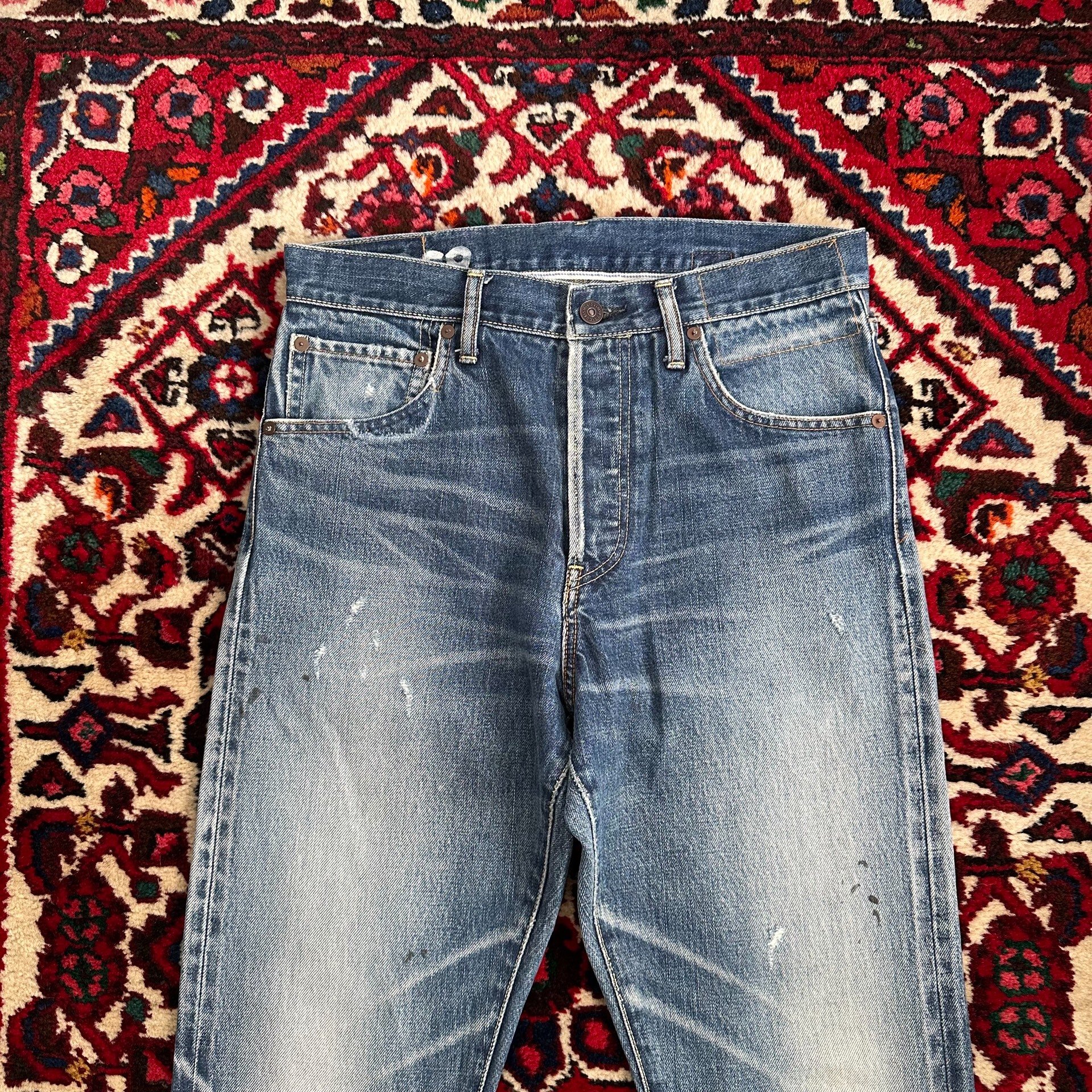 visvim 22ss 16D29 Washed Jeans — back