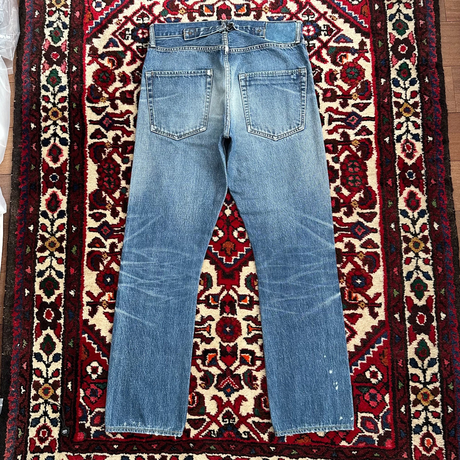 visvim 22ss 16D29 Washed Jeans — front