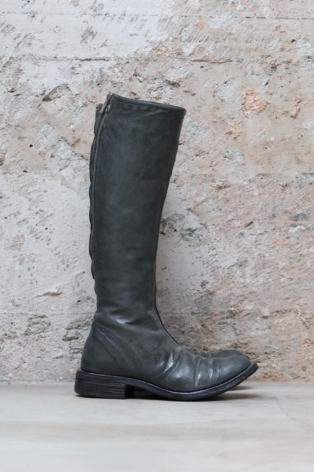 Carol Christian Poell Gray Long Boots