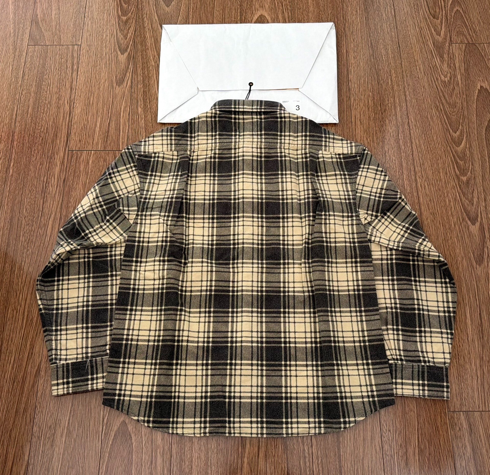 VISVIM PIONEER CHECK L/S 24AW — front
