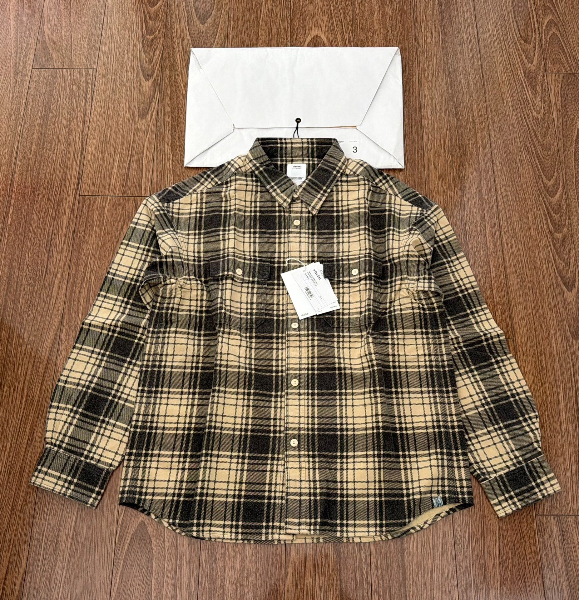 VISVIM PIONEER CHECK L/S 24AW