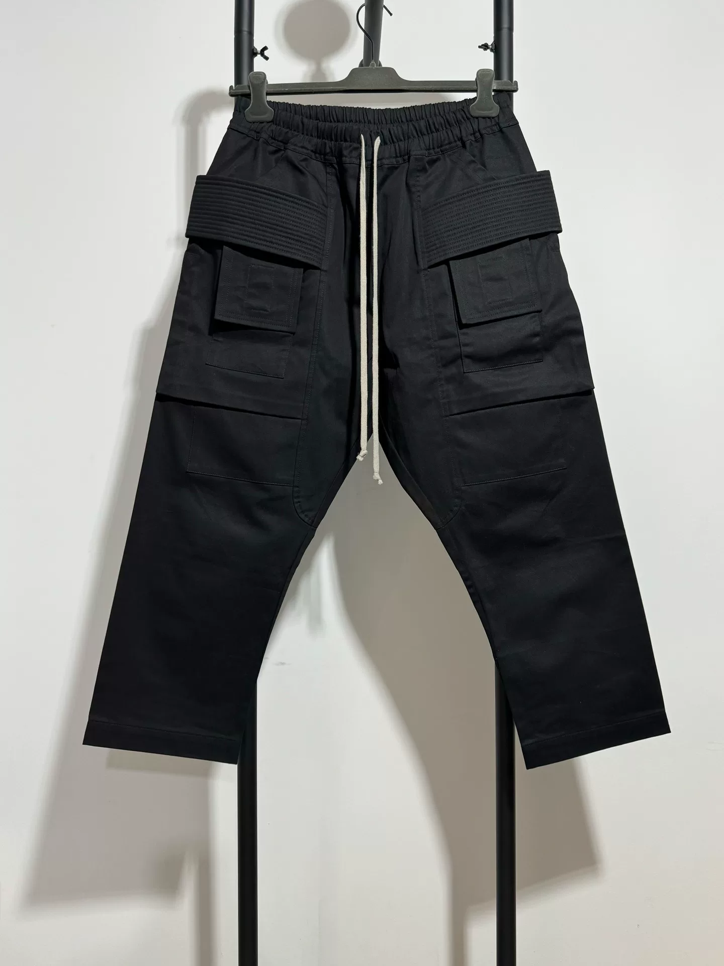 Rick Owens Black Cargo Pants M