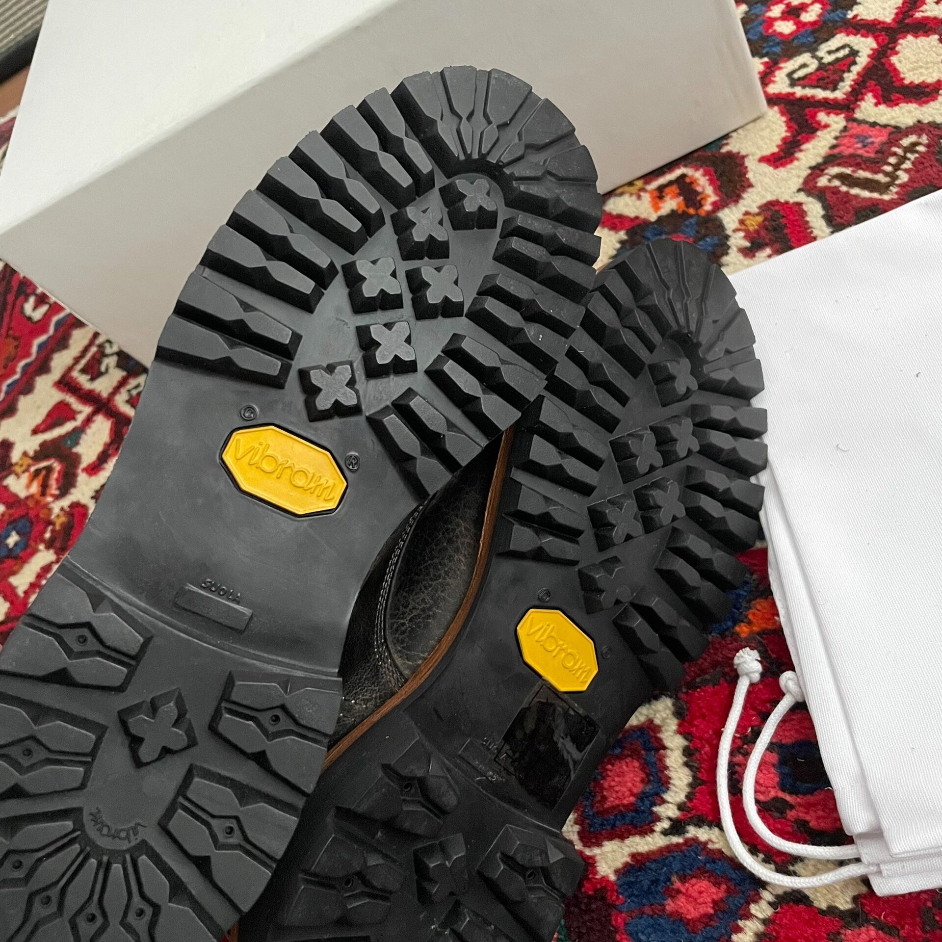 Visvim Vanguard Boots 12ss — label
