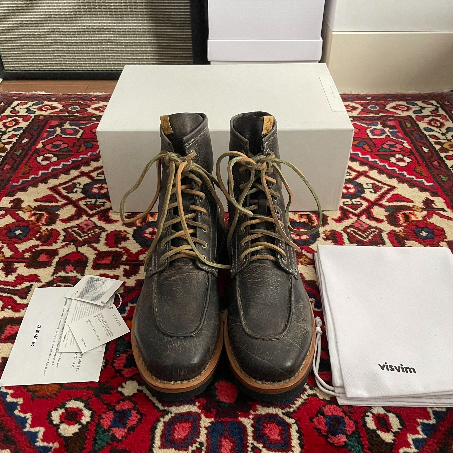 Visvim Vanguard Boots 12ss