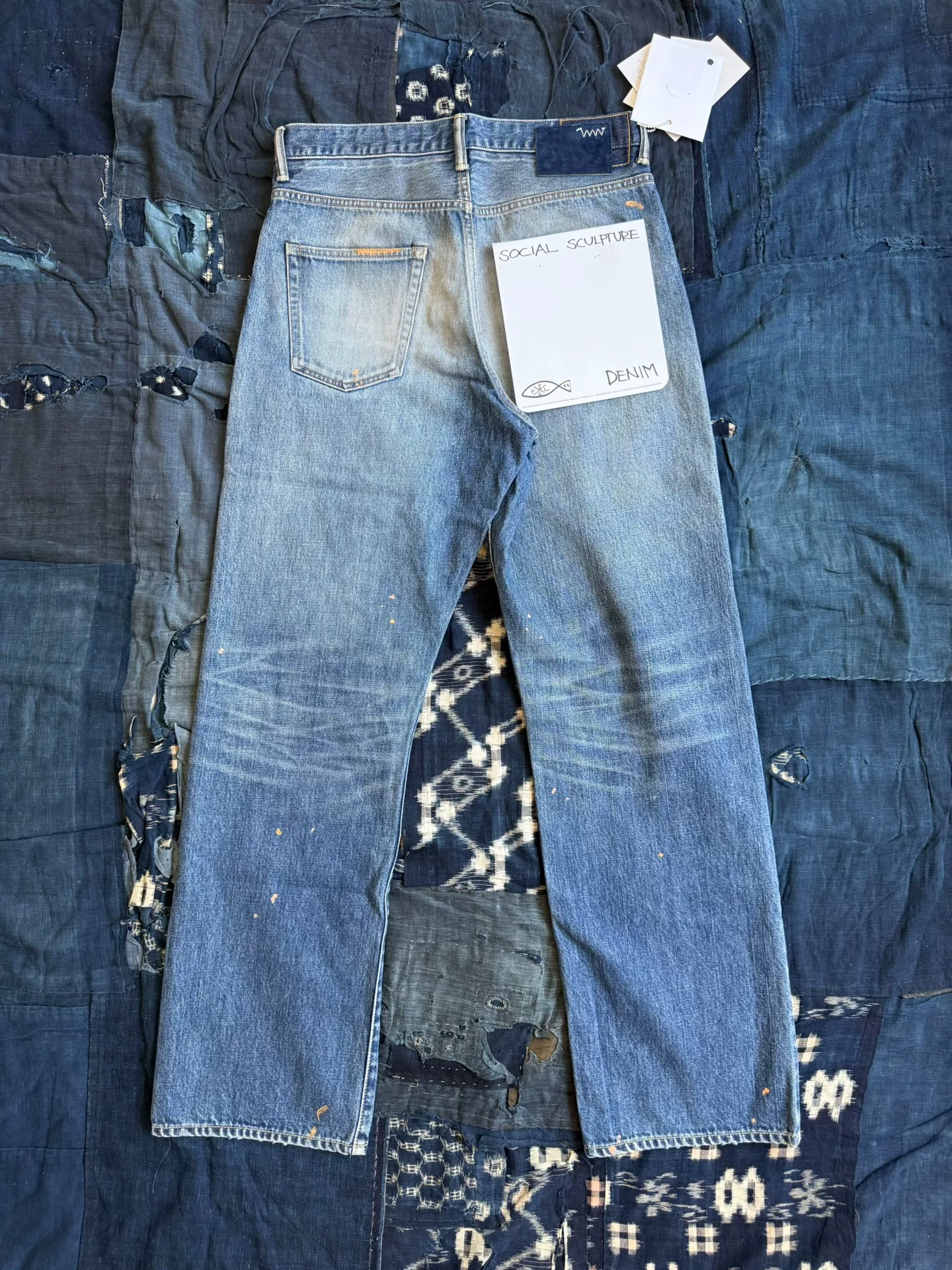 VISVIM 25AW SOCIAL SCULPTURE W18 Jeans — front