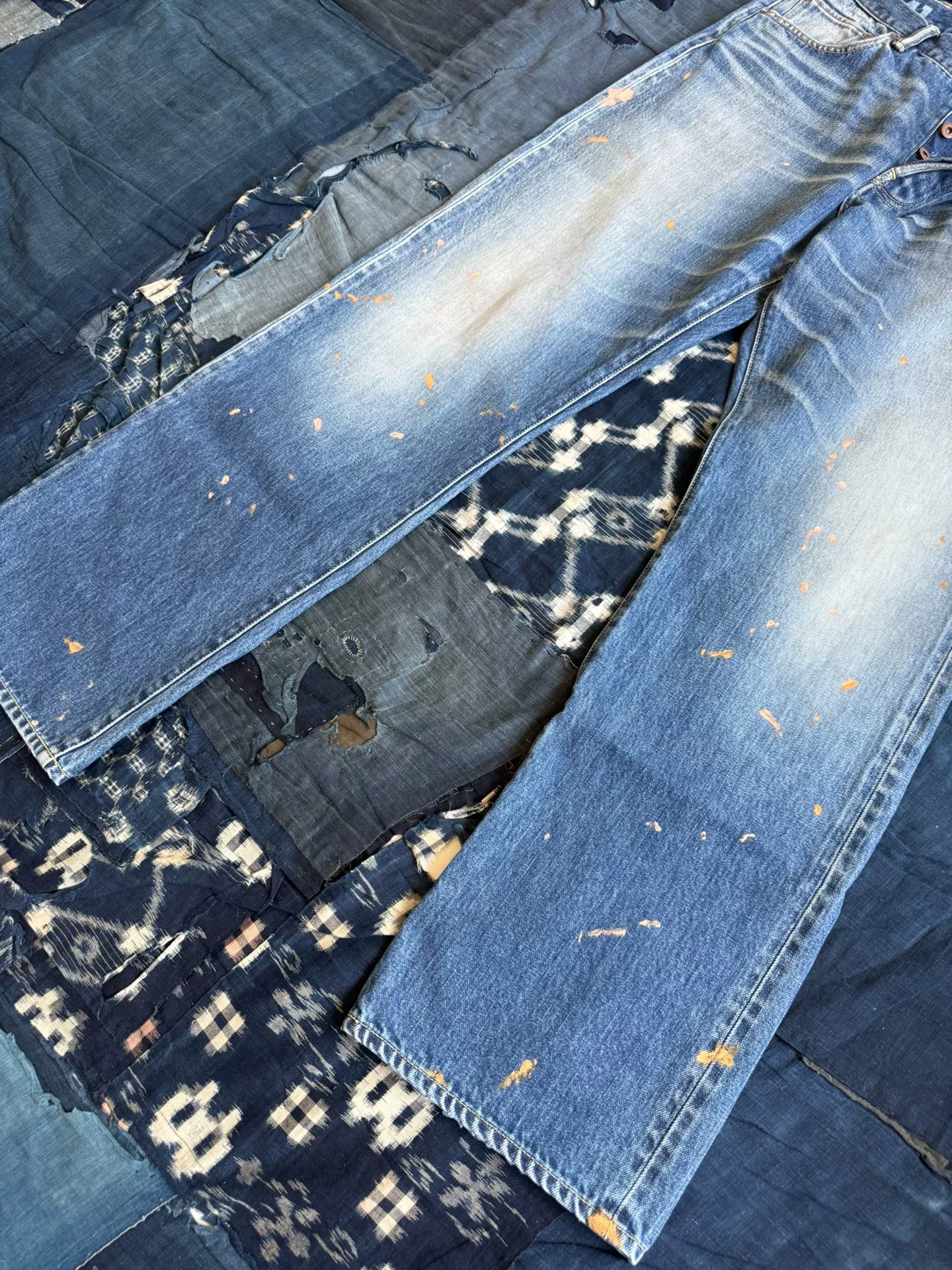 VISVIM 25AW SOCIAL SCULPTURE W18 Jeans — label