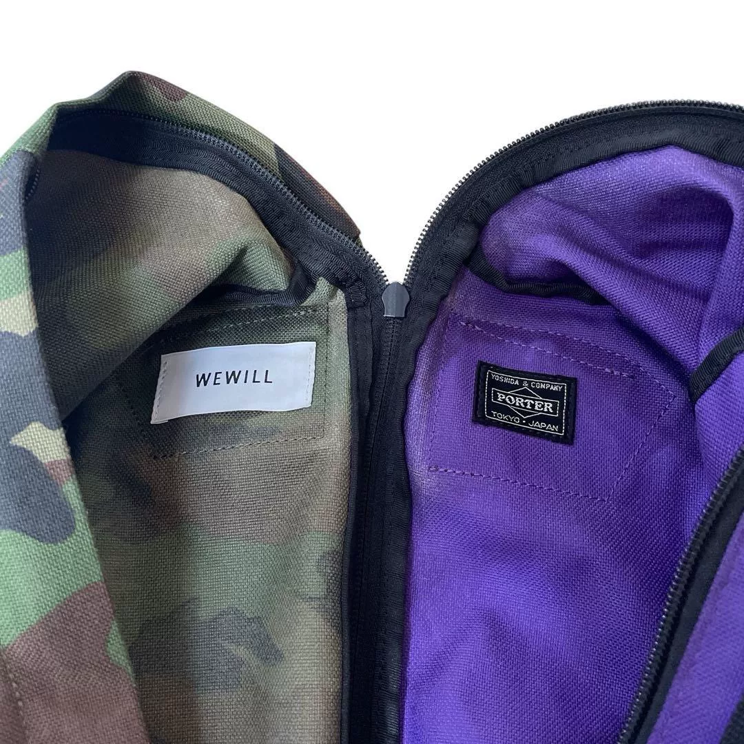 PORTER BEAMS WEWILL Collab Backpack — front