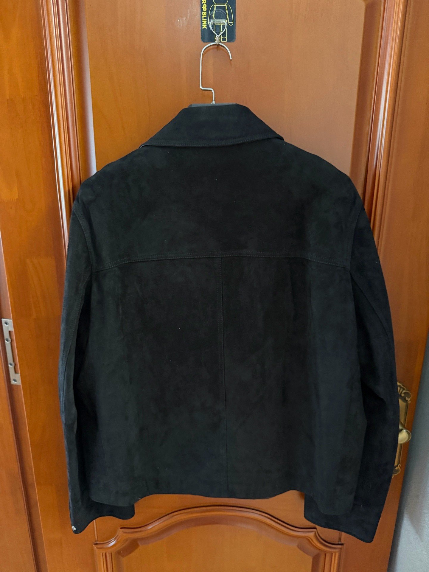 Dior 2026 Lambskin Lapel Leather Jacket — front