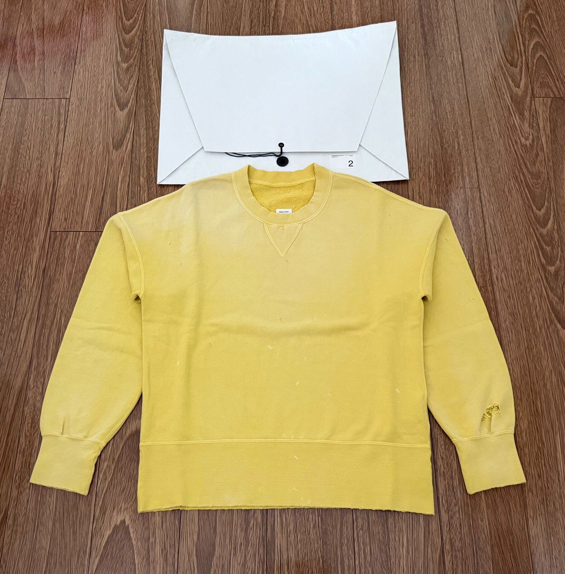 Visvim 23SS Court Sweat L/S Crash