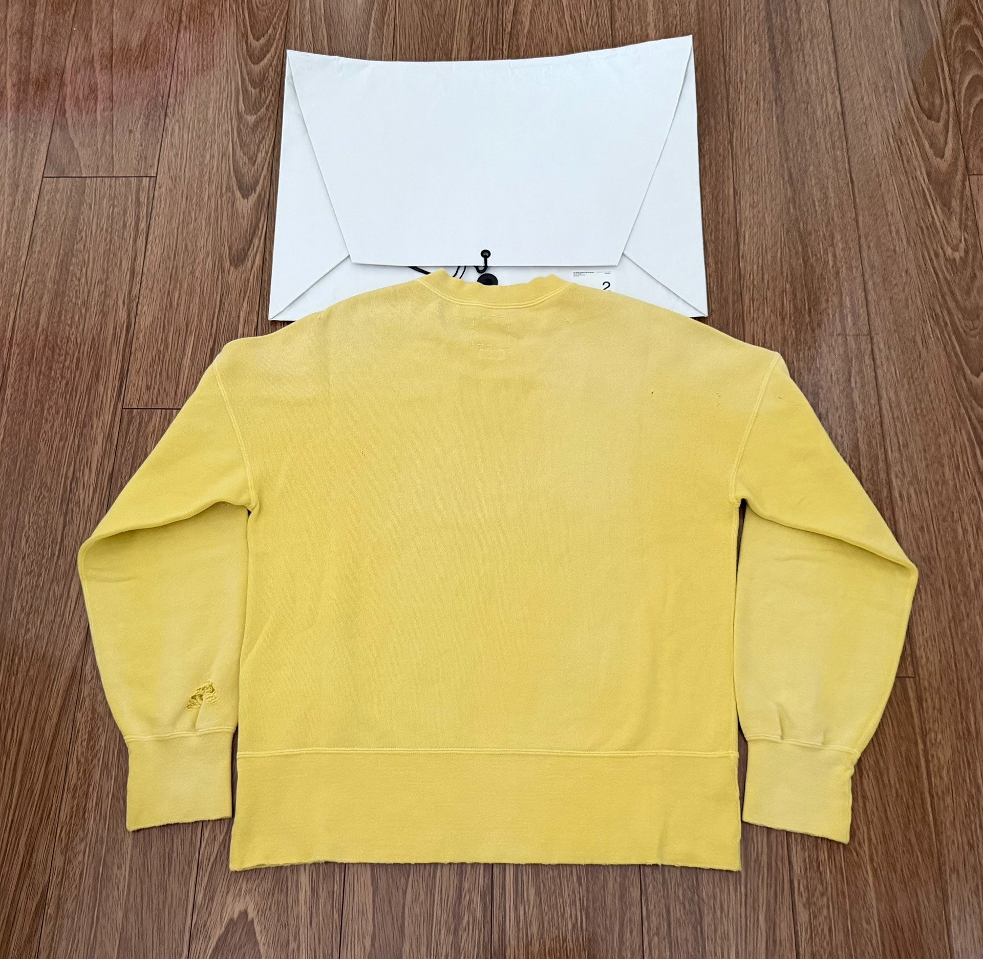Visvim 23SS Court Sweat L/S Crash — front