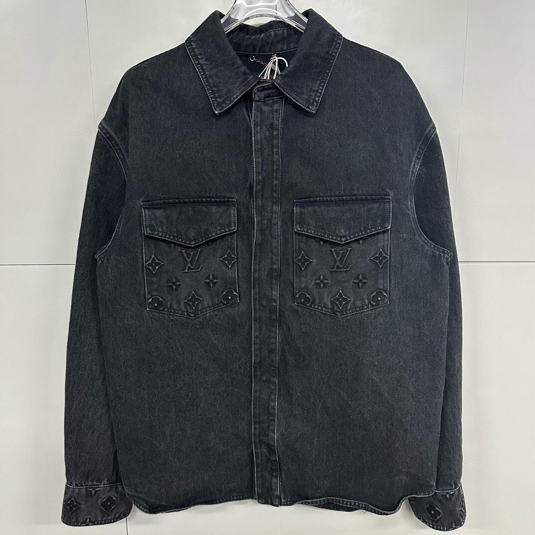 Louis Vuitton SS24 Embossed All-over Print Jacket