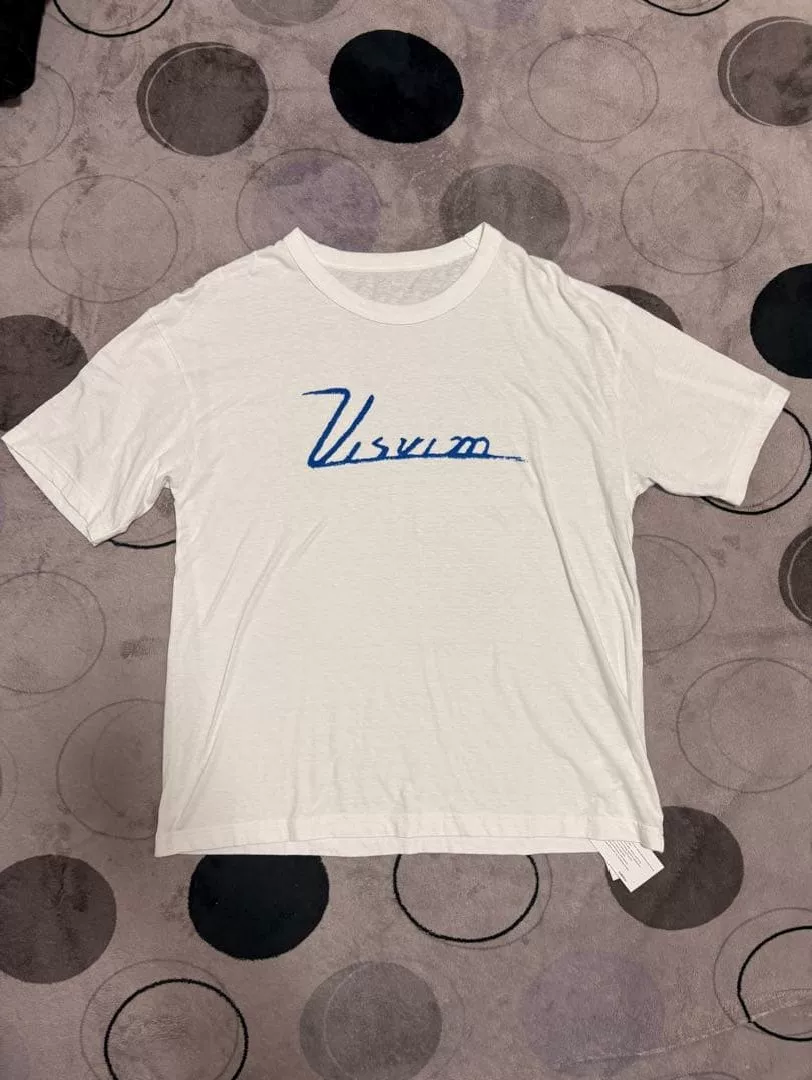 visvim 25ss JUMBO TEE S/S White Oversized