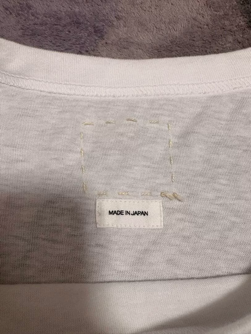 visvim 25ss JUMBO TEE S/S White Oversized — back