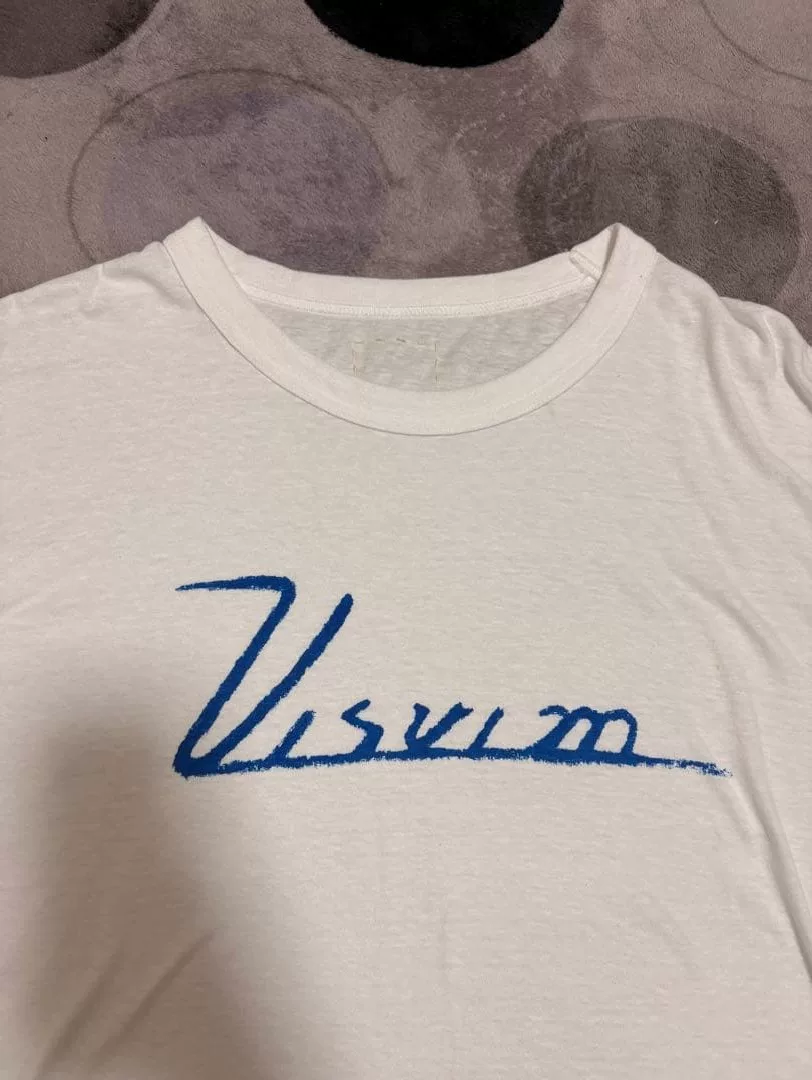 visvim 25ss JUMBO TEE S/S White Oversized — front