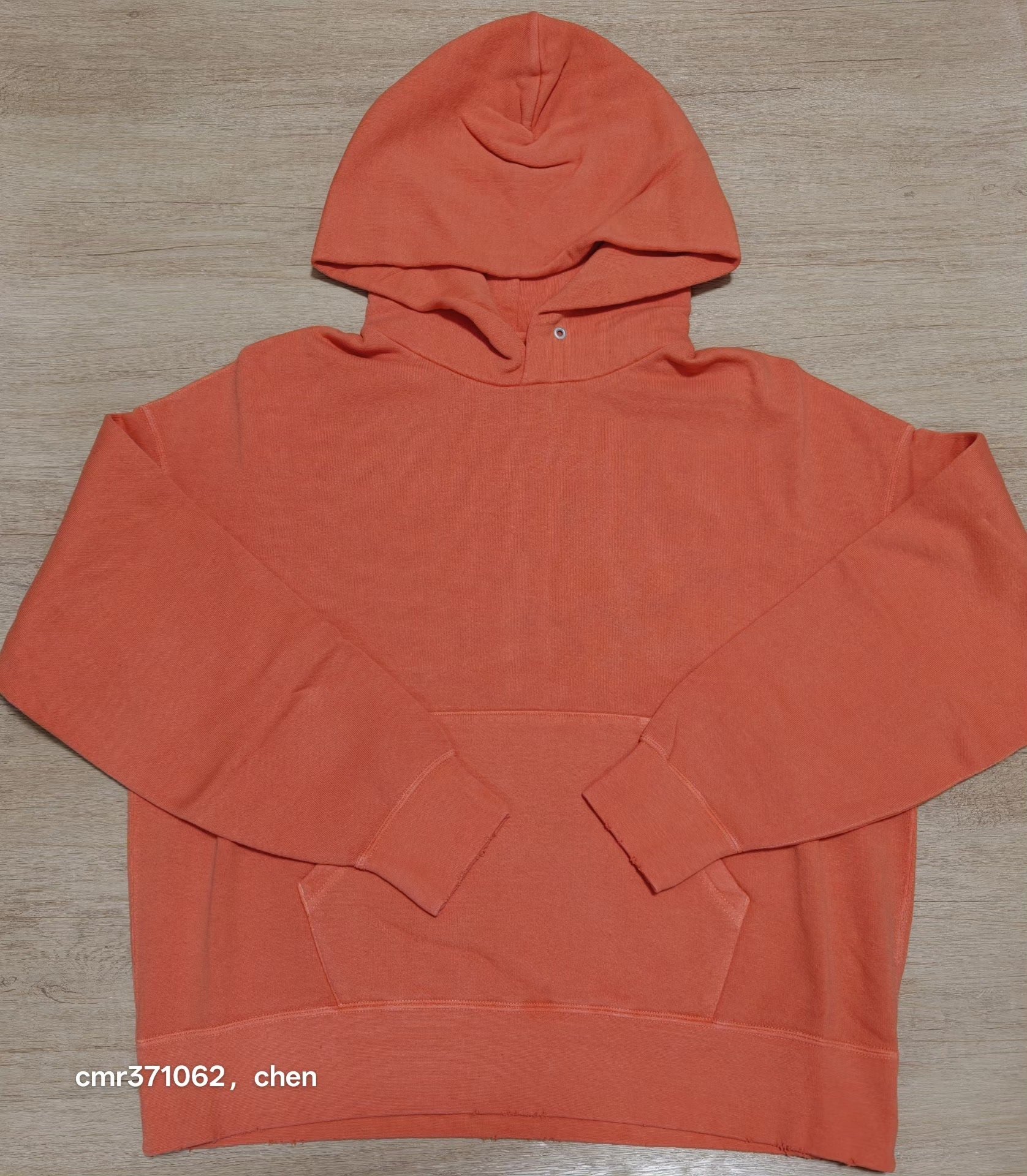 VISVIM 22SS AMPLUS SB Orange Hoodie
