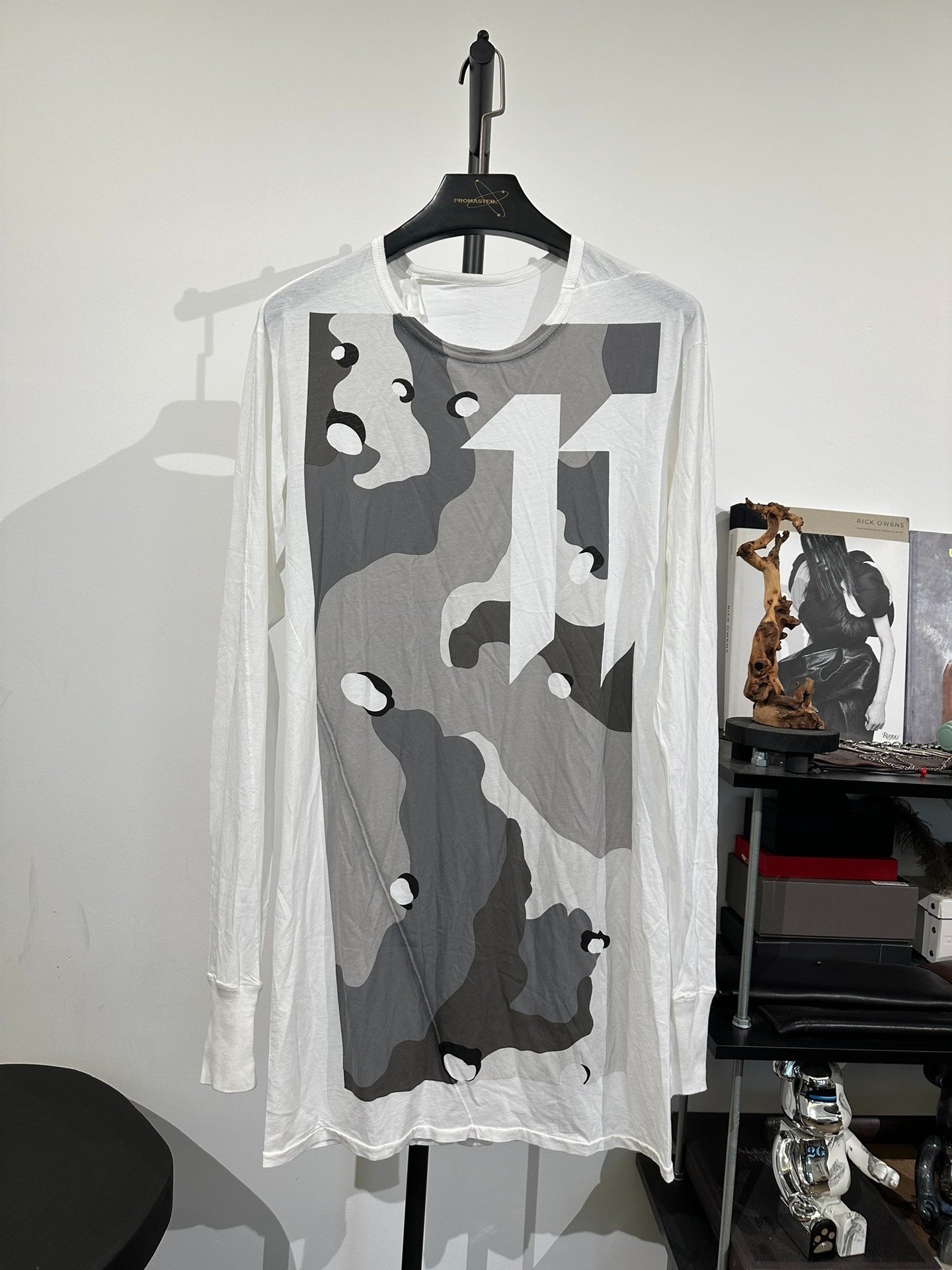 Boris Bidjan Saberi 11by bbs LS3 Camo Long-sleeve Top