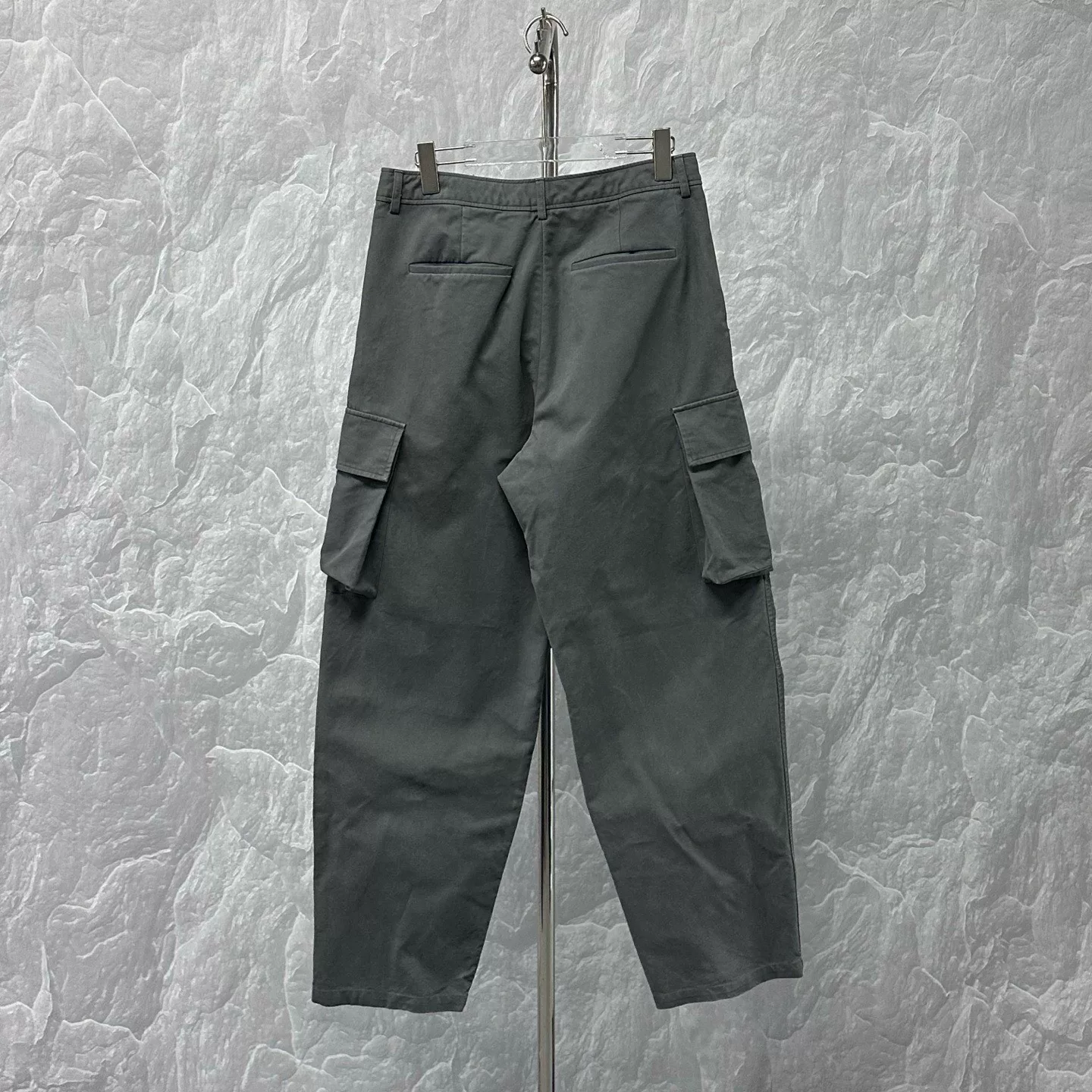 Louis Vuitton Drawstring Patch Denim Pants — label