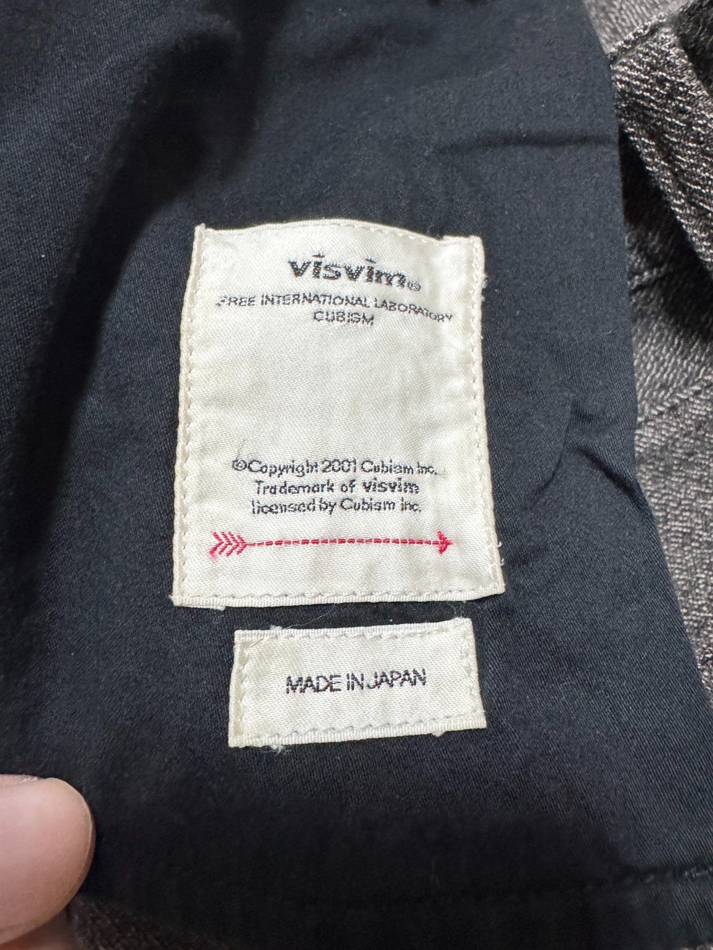 visvim 18AW Muir Wool Blend Pants — detail