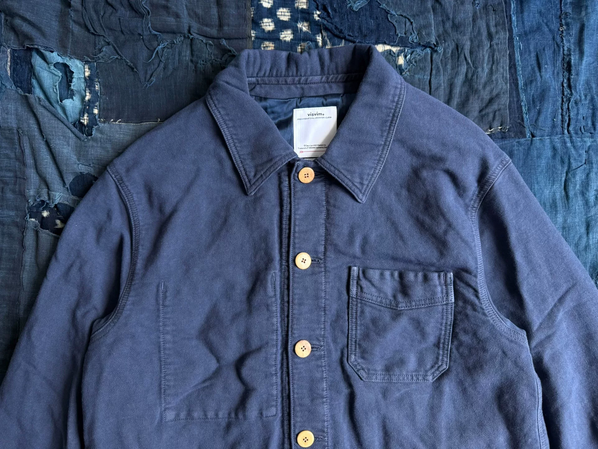 Visvim 25AW Travail Coverall Moleskin — back