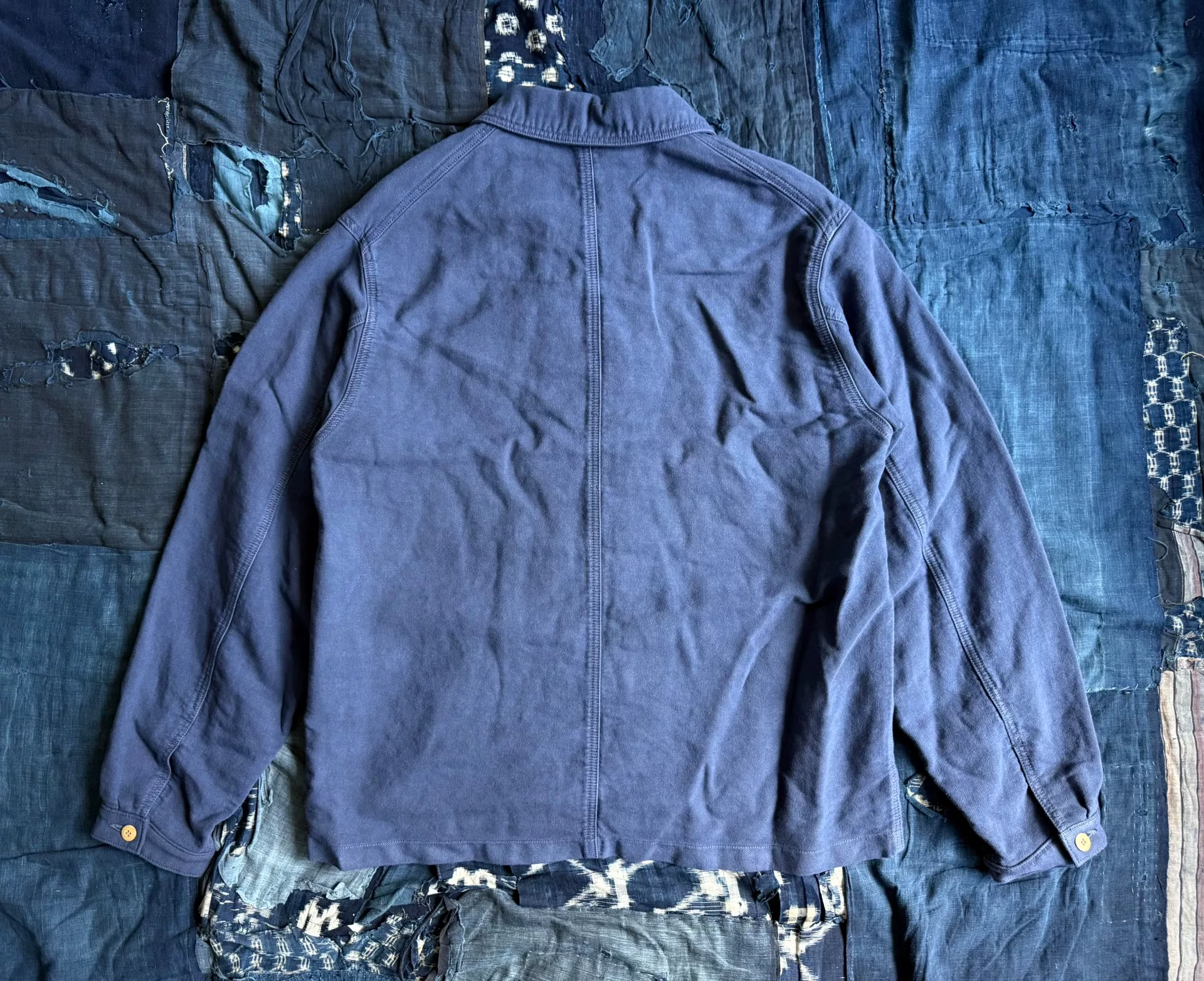 Visvim 25AW Travail Coverall Moleskin — detail