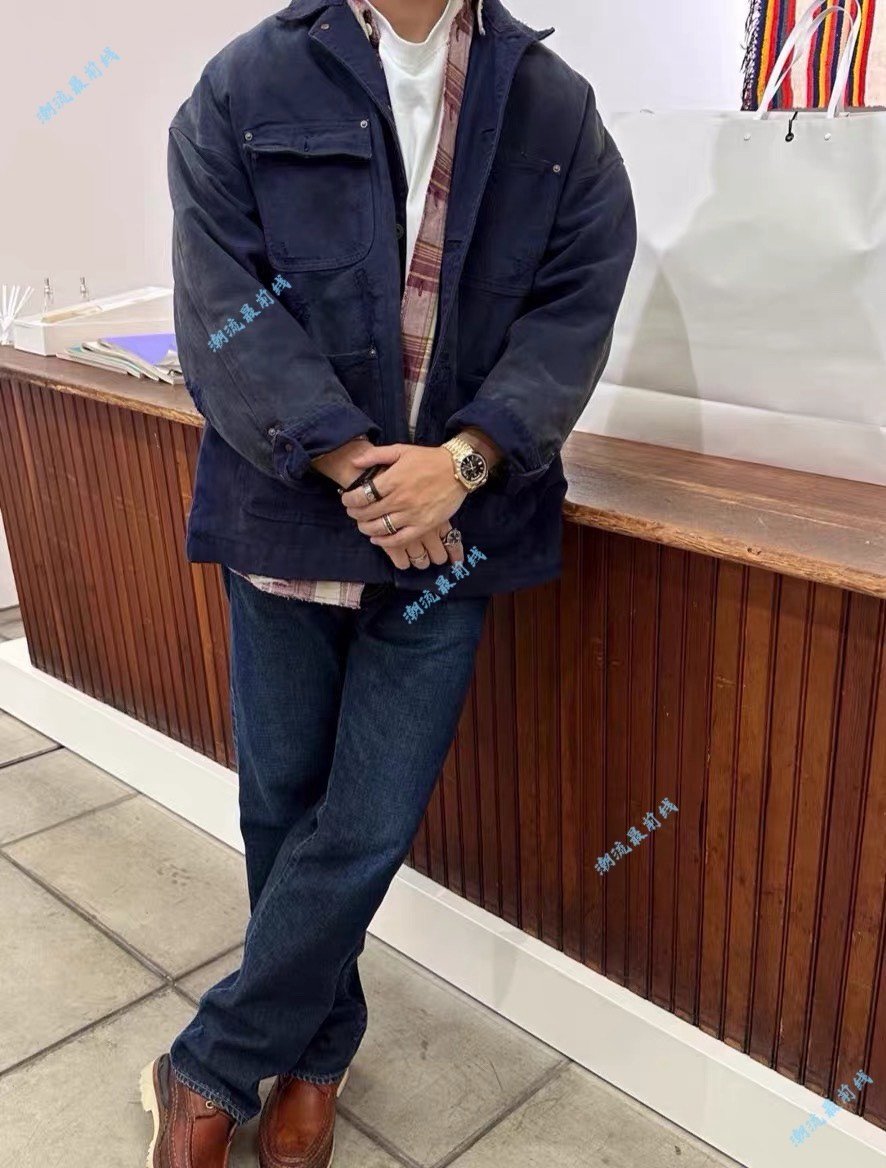 VISVIM 22SS MACRAY COVERALL CRASH Jacket — label