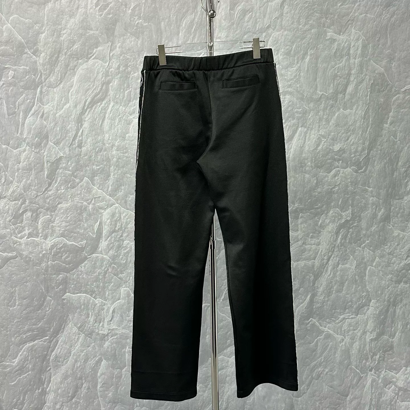 Louis Vuitton LV Logo Side Tape Pants — back