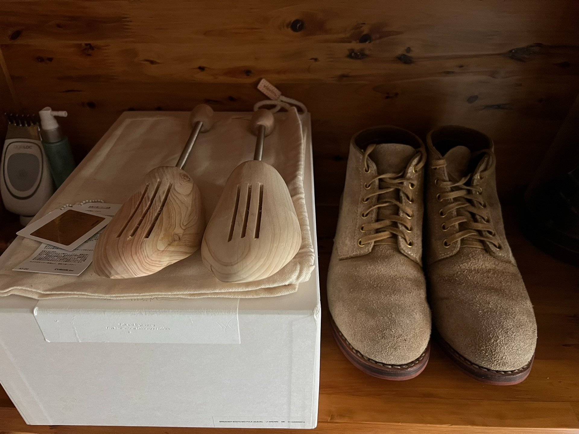 visvim 14ss Brigadier LT.Brown