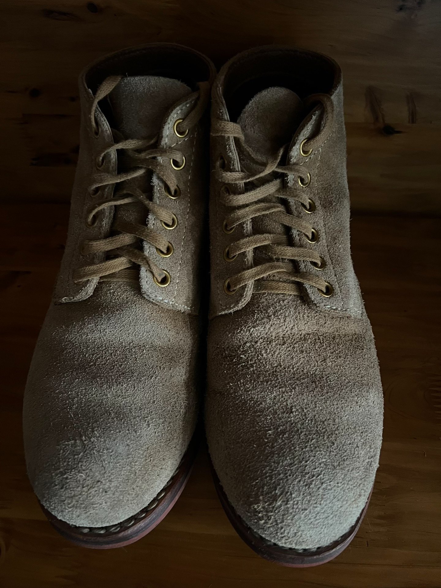 visvim 14ss Brigadier LT.Brown — label